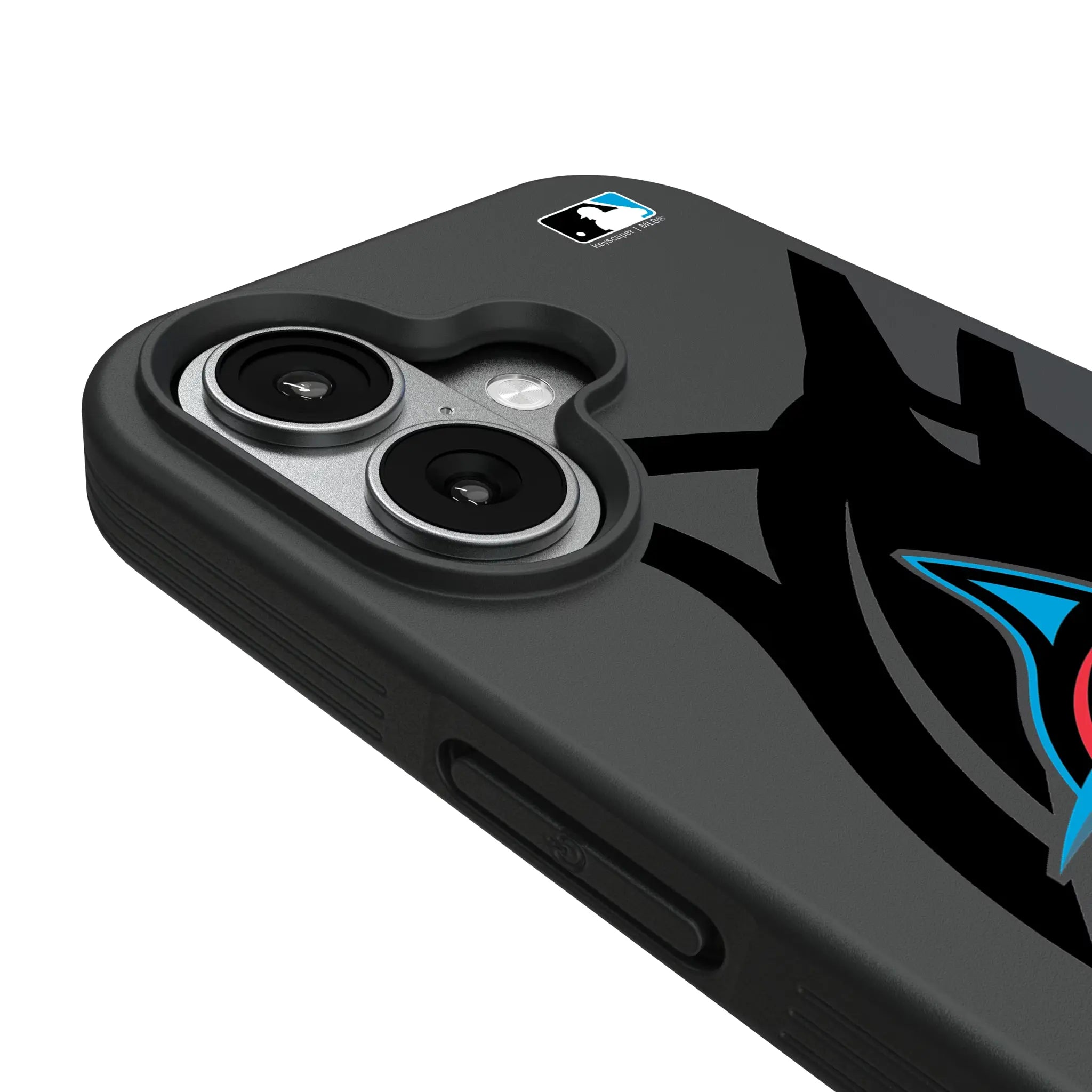 Miami Marlins Personalized Tilt iPhone Bump Phone Case for Apple iPhone - Detail#Device_iPhone 17