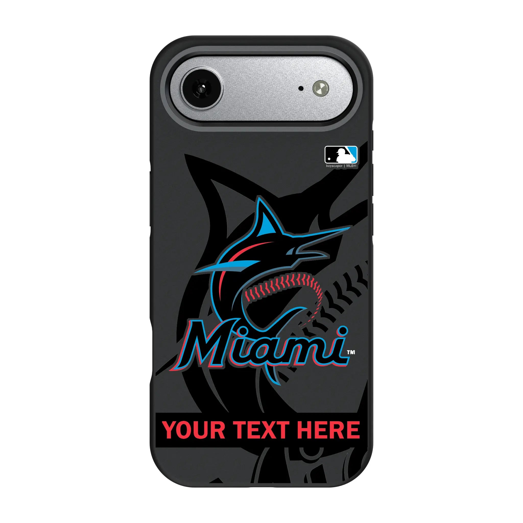 Miami Marlins Personalized Tilt iPhone Bump Phone Case for Apple iPhone#Device_iPhone Air