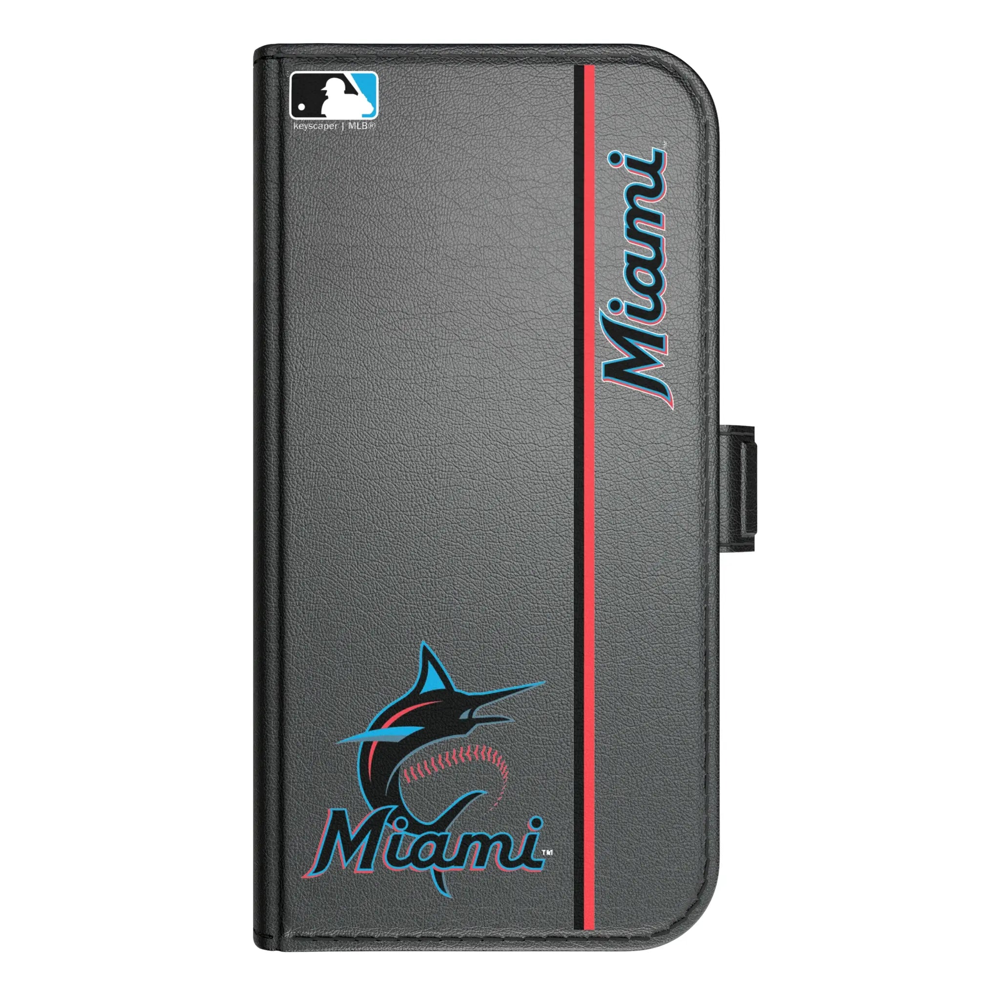 Miami Marlins Sidebar iPhone Folio Phone Case for Apple iPhone#Device_iPhone 17