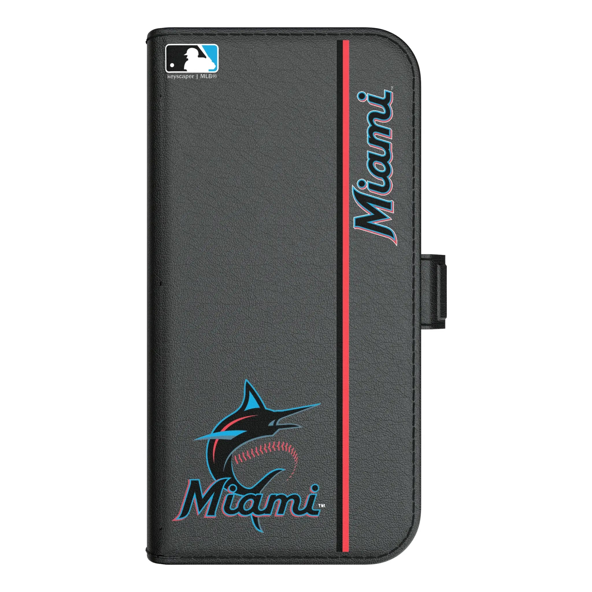 Miami Marlins Sidebar iPhone Folio Phone Case for Apple iPhone#Device_iPhone 17 Pro