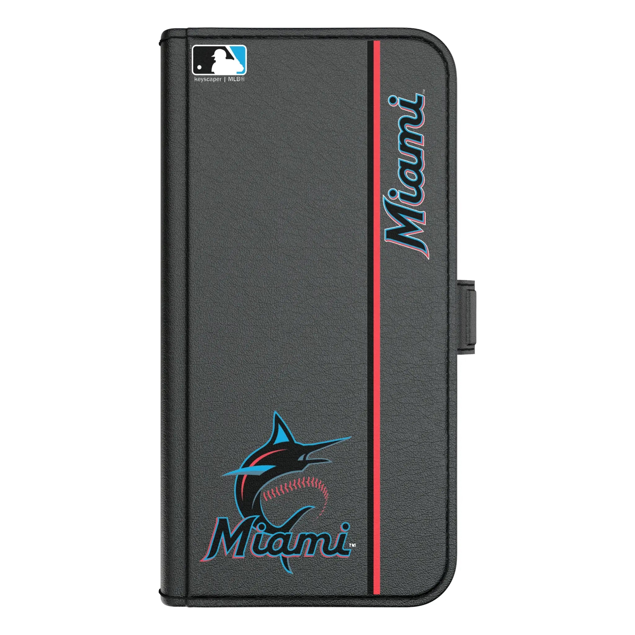Miami Marlins Sidebar iPhone Folio Phone Case for Apple iPhone#Device_iPhone 17 Pro Max