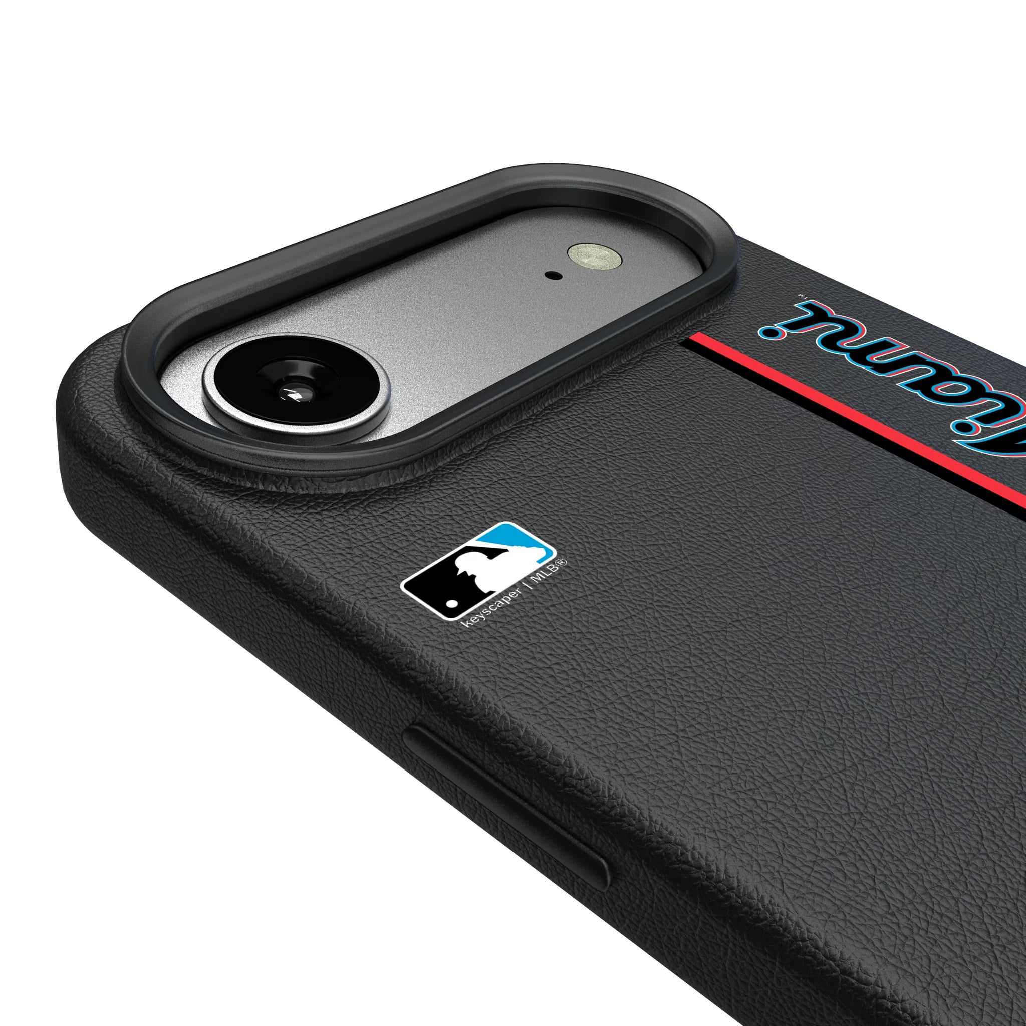 Miami Marlins Sidebar iPhone MagSafe Compatible Phone Case for Apple iPhone - Detail#Device_iPhone Air
