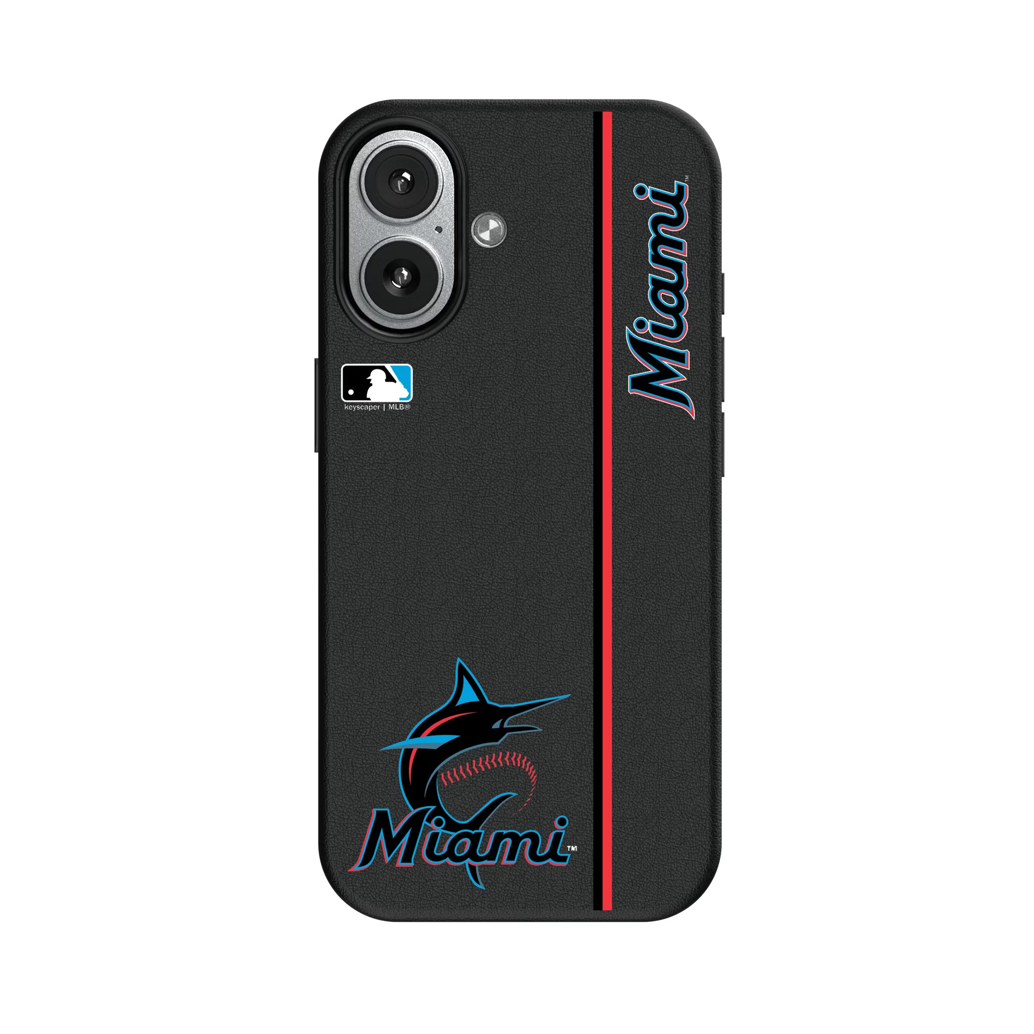Miami Marlins Sidebar iPhone MagSafe Compatible Phone Case for Apple iPhone#Device_iPhone 17