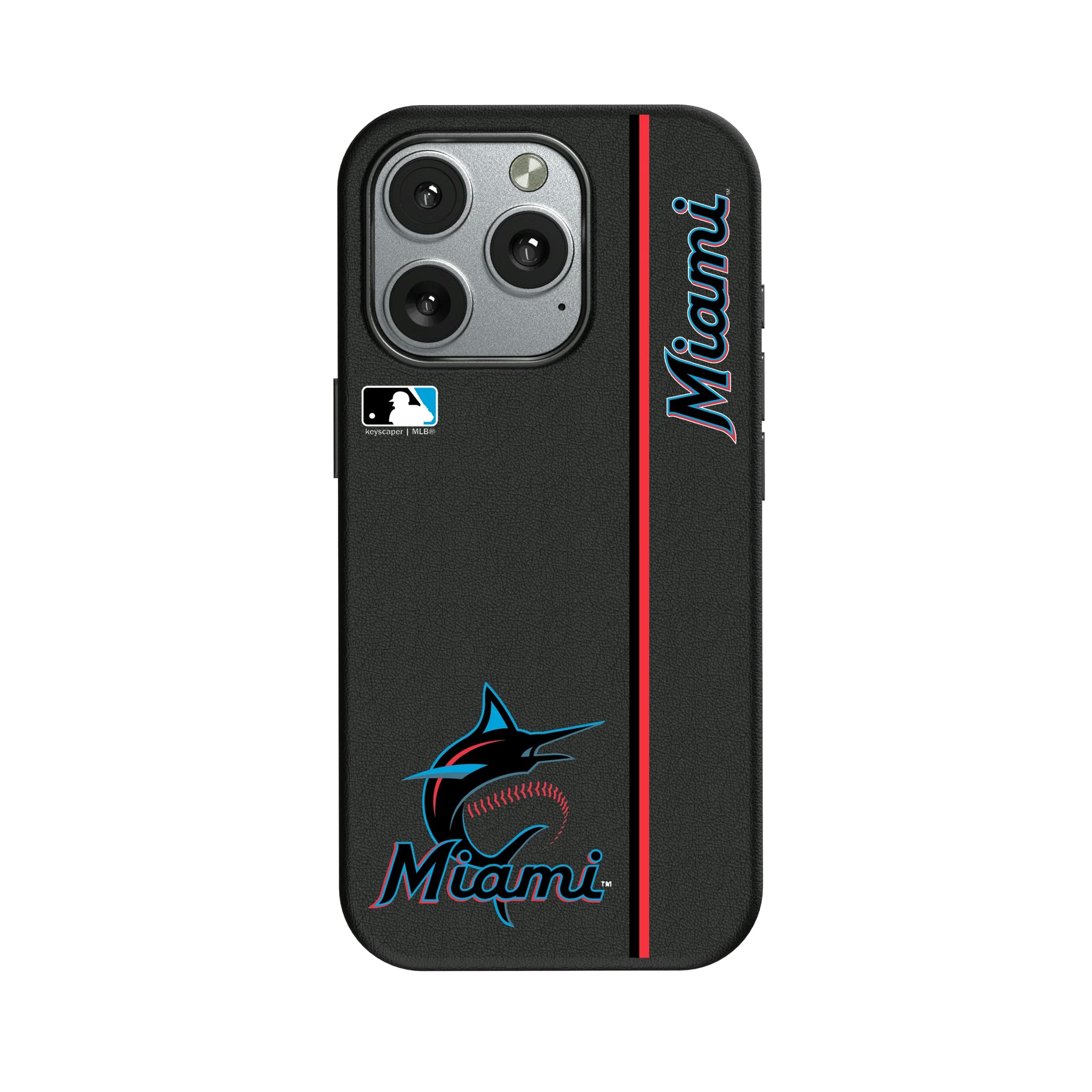 Miami Marlins Sidebar iPhone MagSafe Compatible Phone Case for Apple iPhone