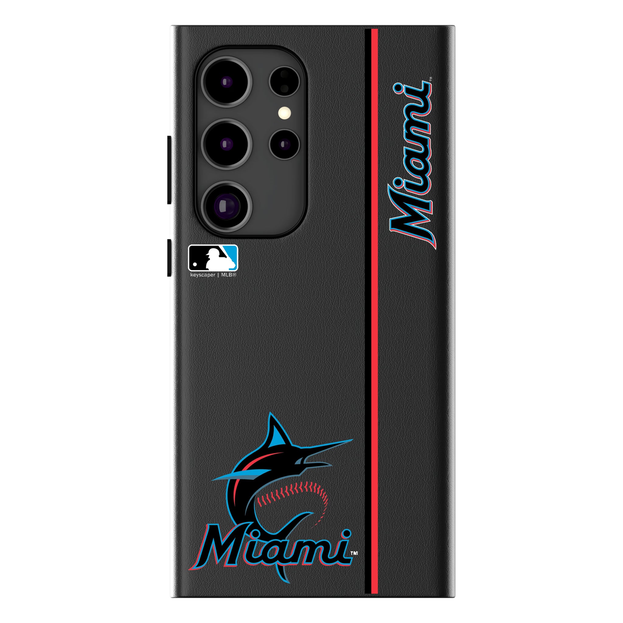 Miami Marlins Sidebar Galaxy MagSafe Compatible Phone Case for Samsung Galaxy