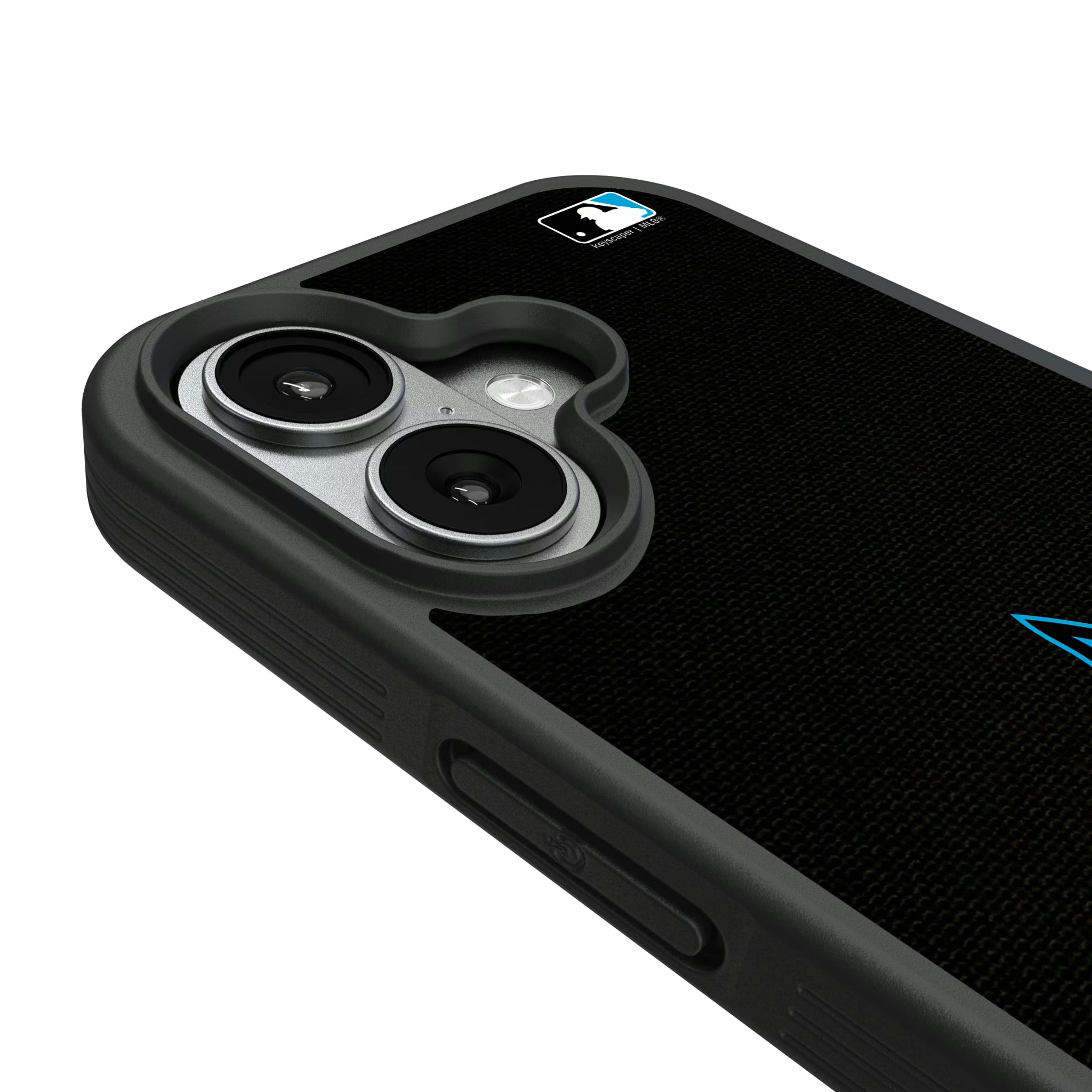 Miami Marlins Solid iPhone Bump Phone Case for Apple iPhone - Detail#Device_iPhone 17