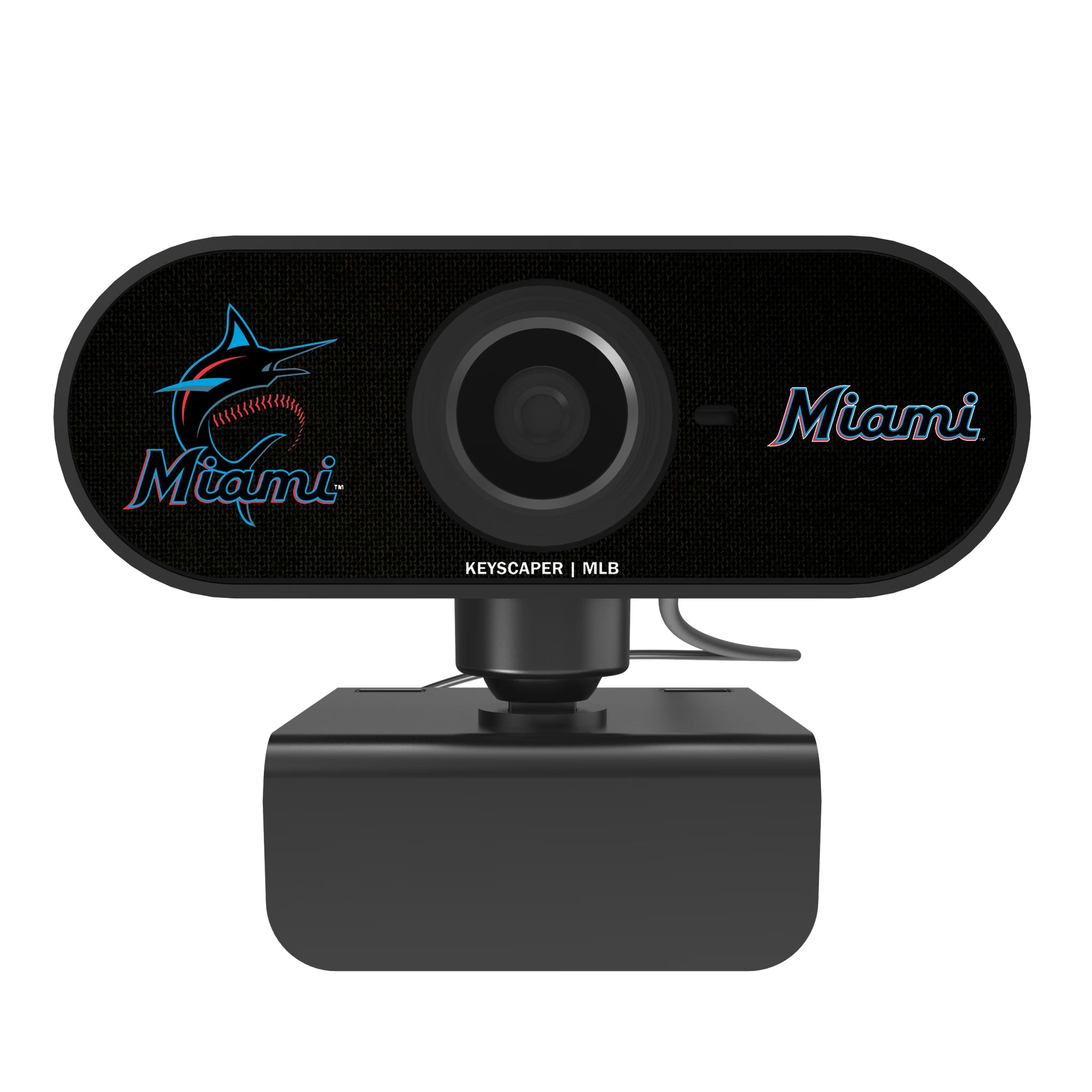 Miami Marlins Solid Webcam