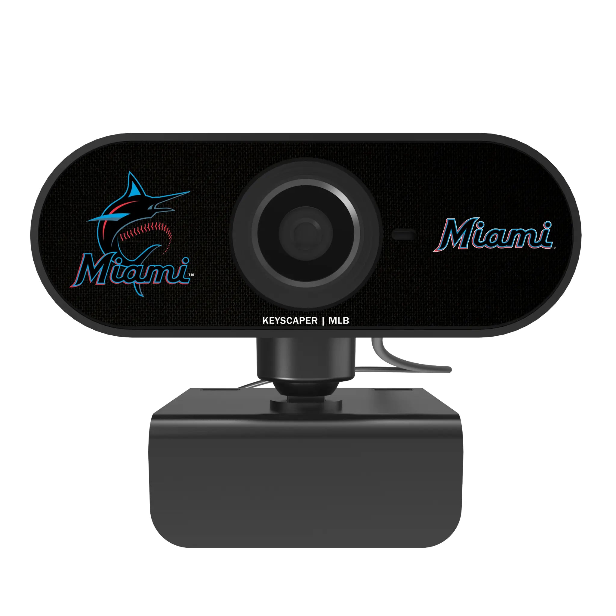 Miami Marlins Solid Webcam