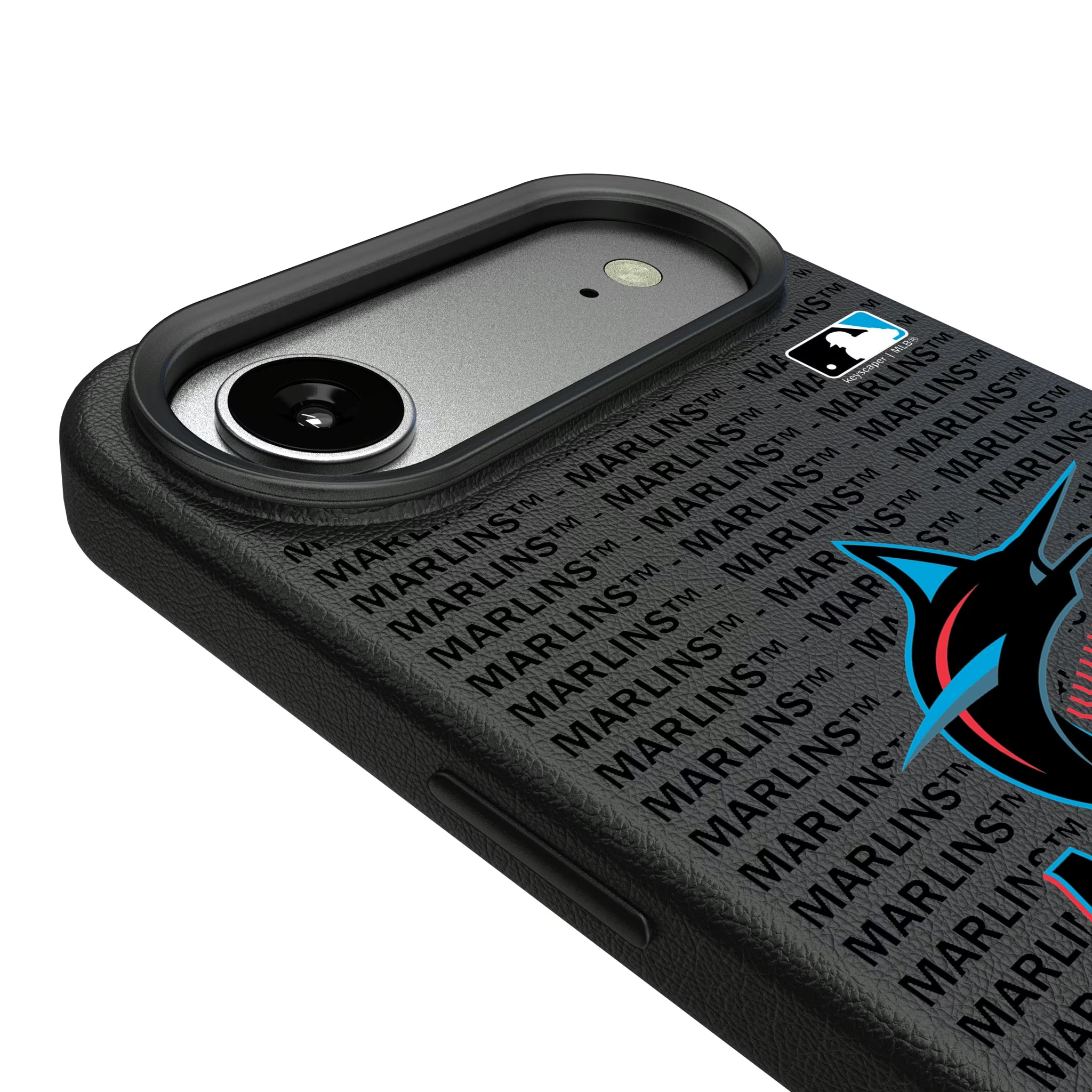 Miami Marlins Text Backdrop iPhone MagSafe Compatible Phone Case for Apple iPhone - Detail#Device_iPhone Air