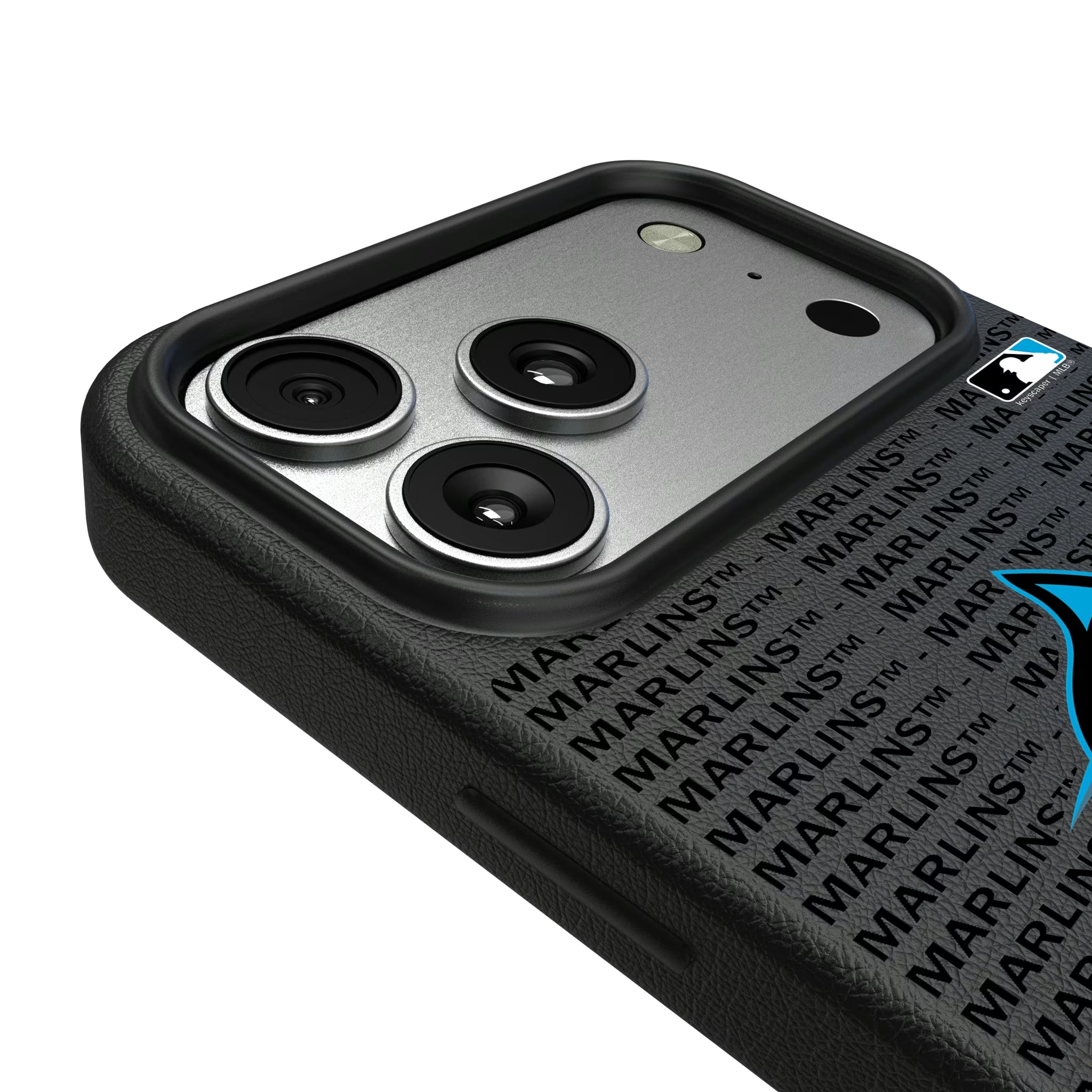 Miami Marlins Text Backdrop iPhone MagSafe Compatible Phone Case for Apple iPhone - Detail#Device_iPhone 17 Pro Max