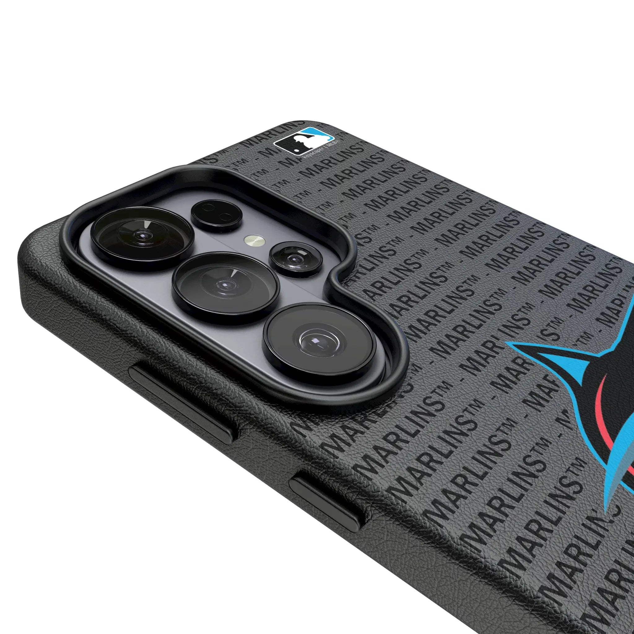 Miami Marlins Text Backdrop Galaxy MagSafe Compatible Phone Case for Samsung Galaxy - Detail#Device_Galaxy S26 Ultra