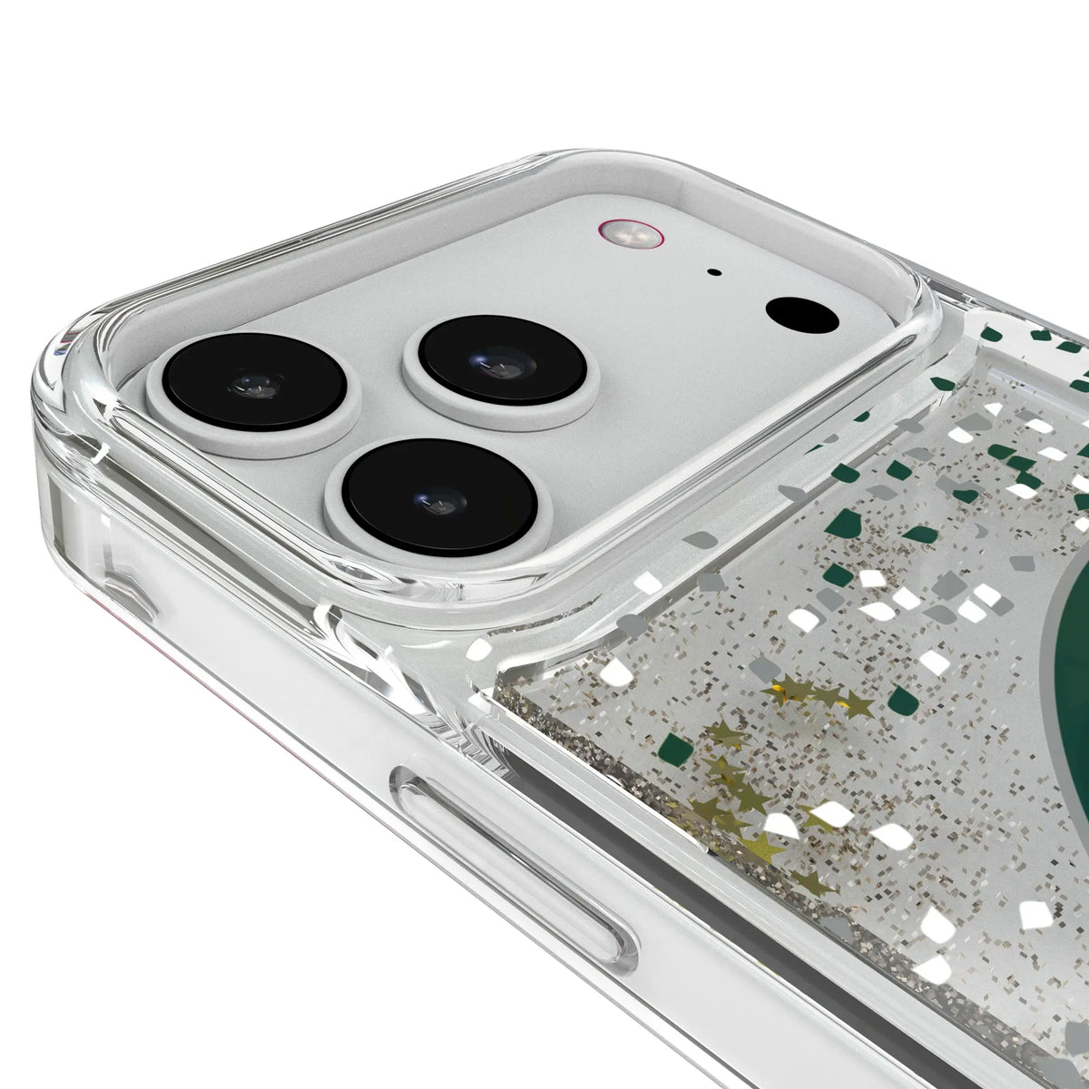 Michigan State University Spartans Confetti iPhone Glitter Phone Case for Apple iPhone - Detail#Device_iPhone 18 Pro Max