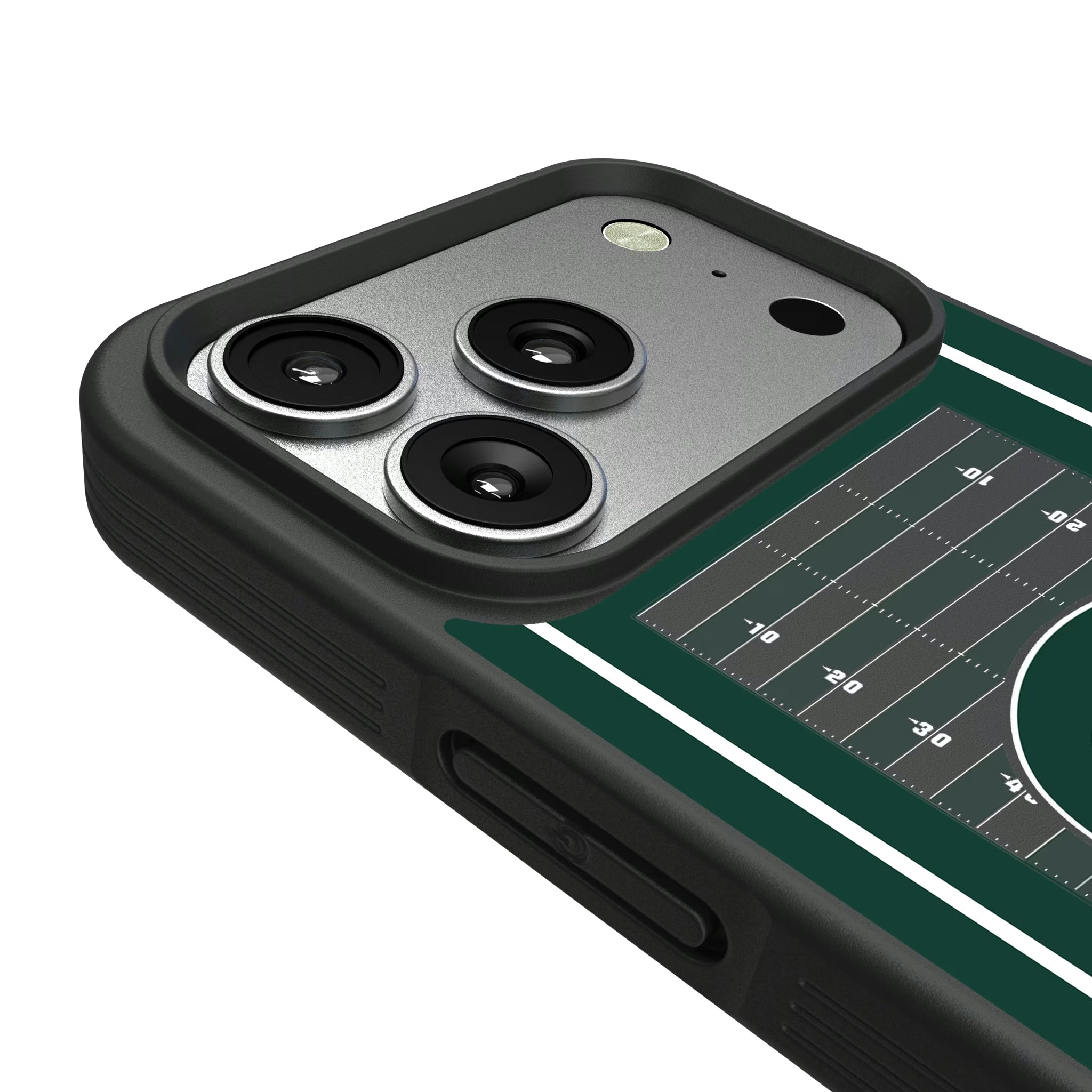 Michigan State University Spartans Field iPhone Bump Phone Case for Apple iPhone - Detail#Device_iPhone 17 Pro