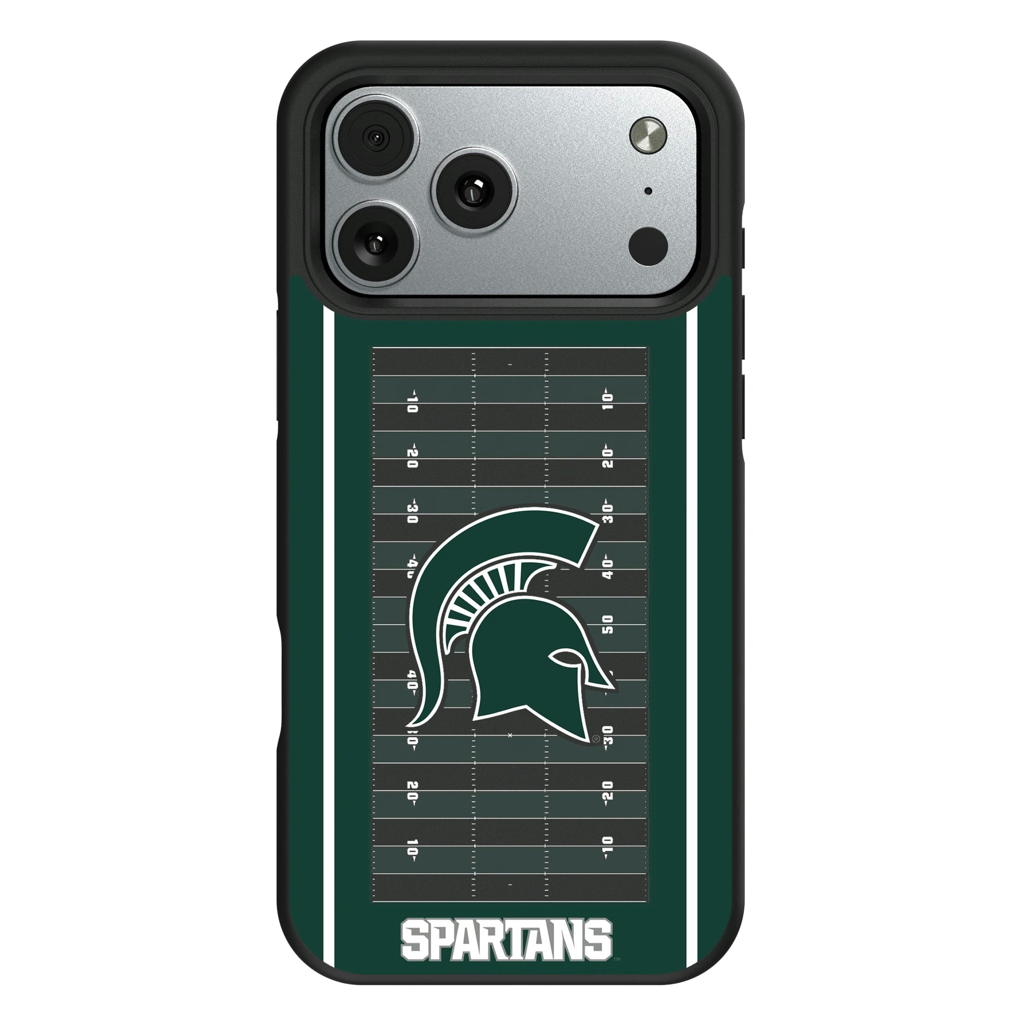 Michigan State University Spartans Field iPhone Bump Phone Case for Apple iPhone#Device_iPhone 17 Pro Max