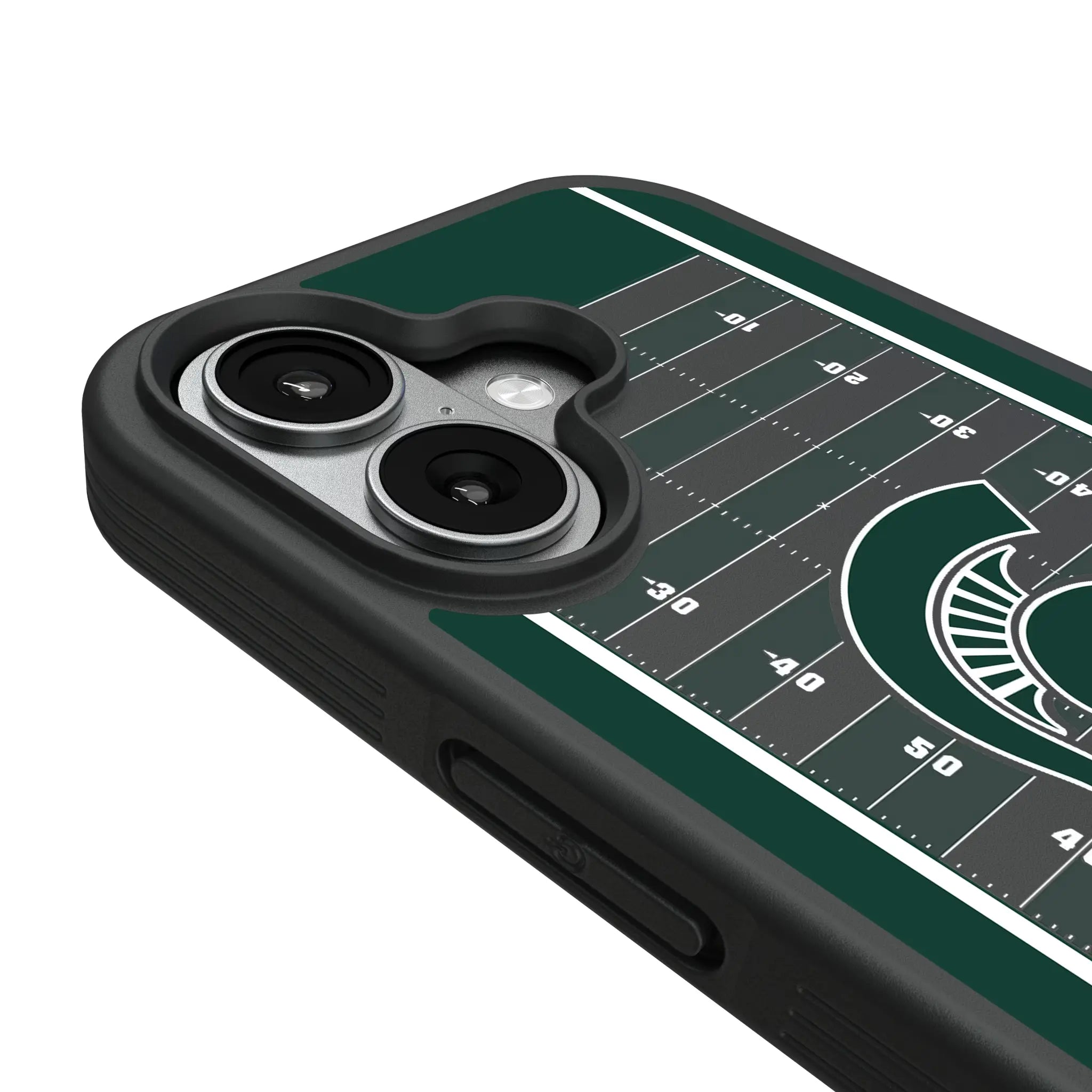 Michigan State University Spartans Field iPhone Bump Phone Case for Apple iPhone - Detail#Device_iPhone 17