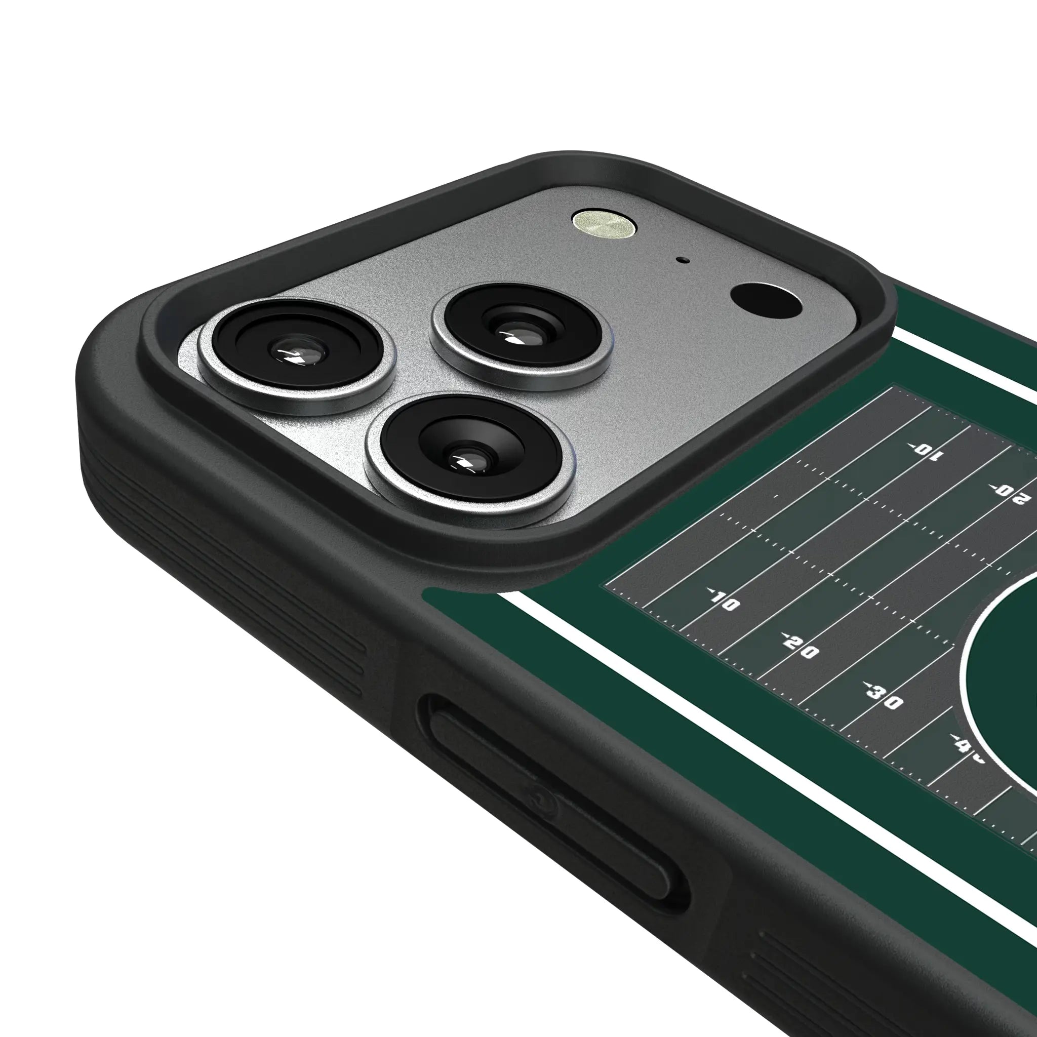 Michigan State University Spartans Field iPhone Bump Phone Case for Apple iPhone - Detail#Device_iPhone 17 Pro