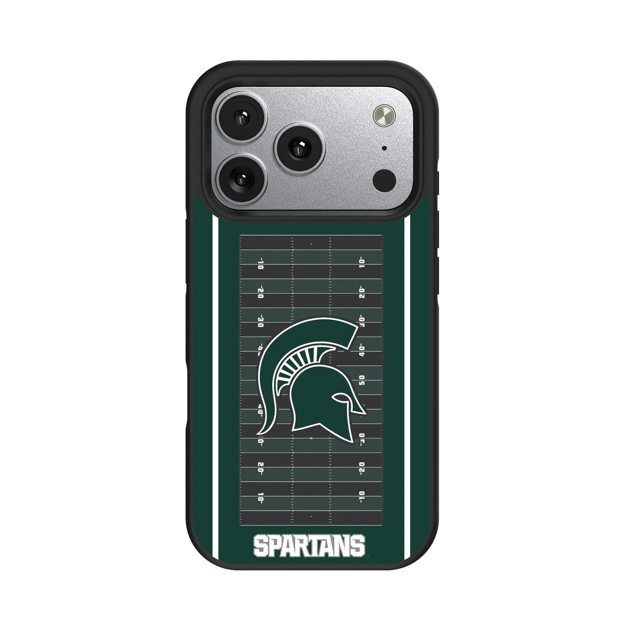Michigan State University Spartans Field iPhone Bump Phone Case for Apple iPhone#Device_iPhone 17 Pro