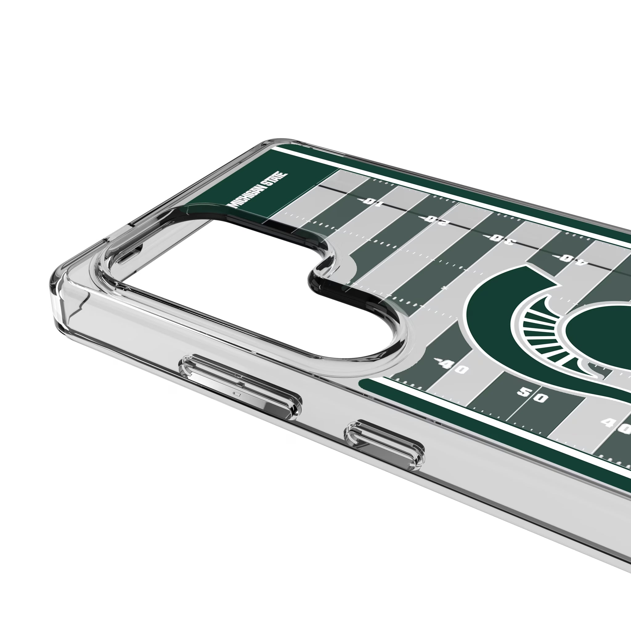 Michigan State University Spartans Field Galaxy Clear Phone Case for Samsung Galaxy - Detail