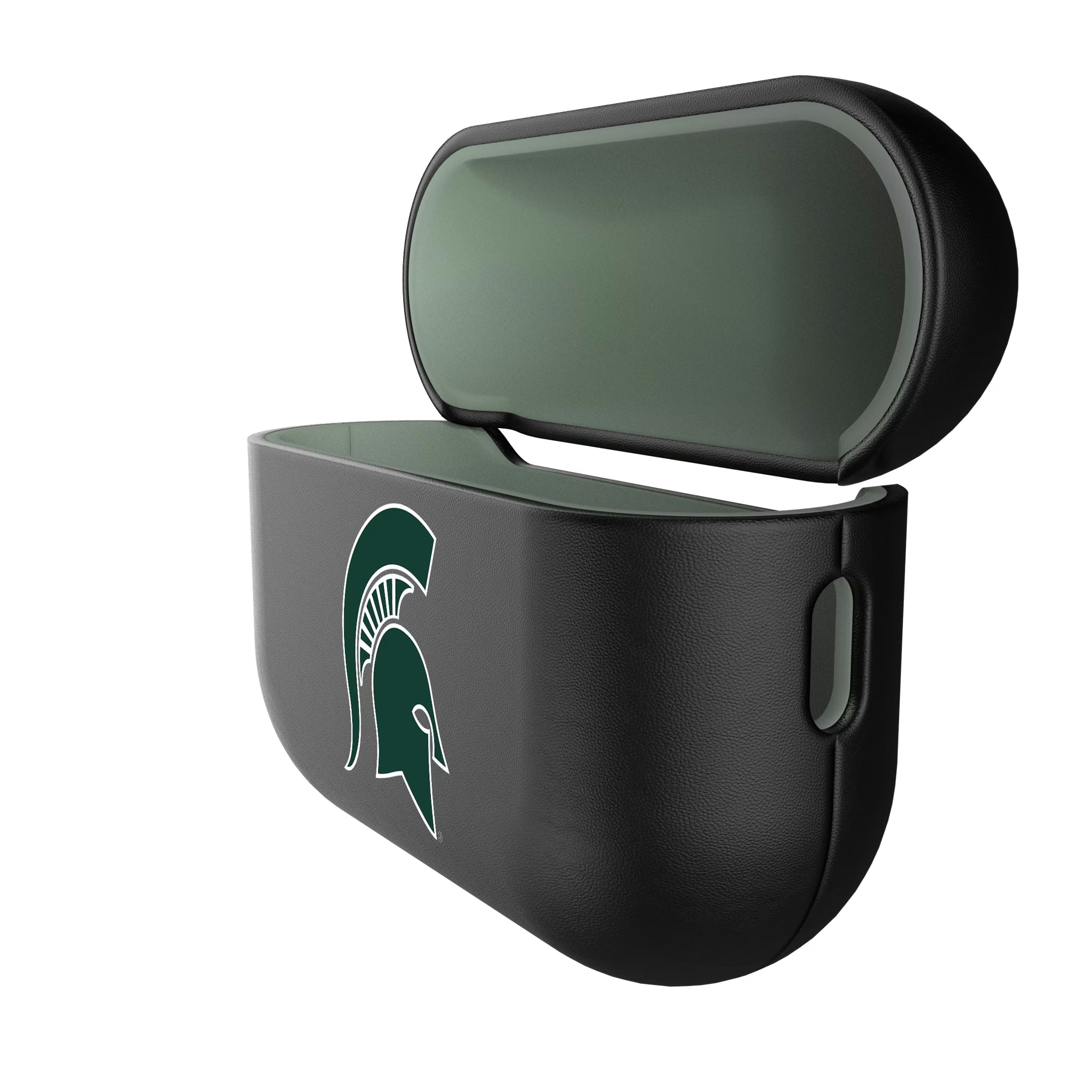 Michigan State University Spartans Insignia AirPods AirPod Case Cover - Isometric View#Device_AirPods Pro 3