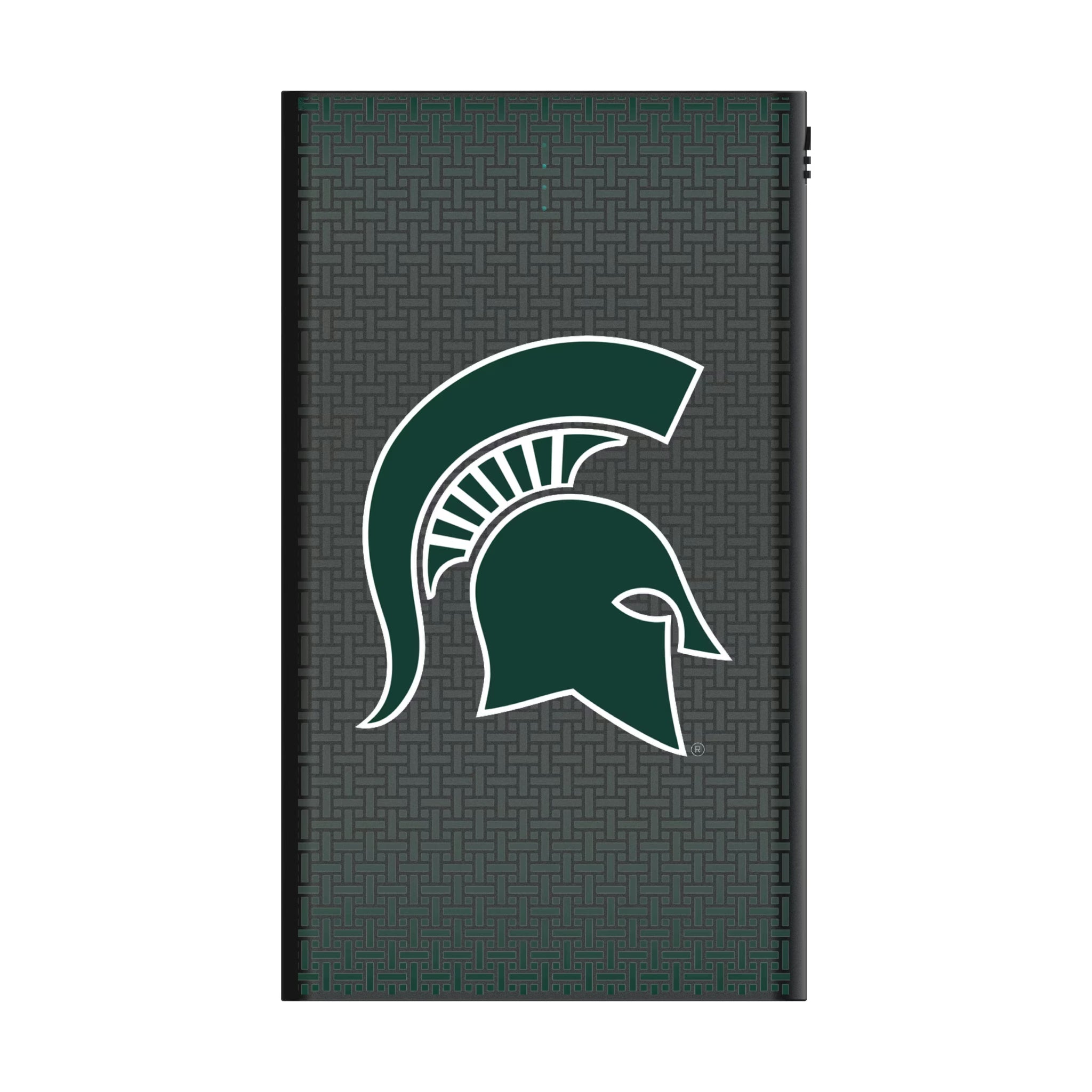 Michigan State University Spartans Linen 5000mAh Flat Powerbank