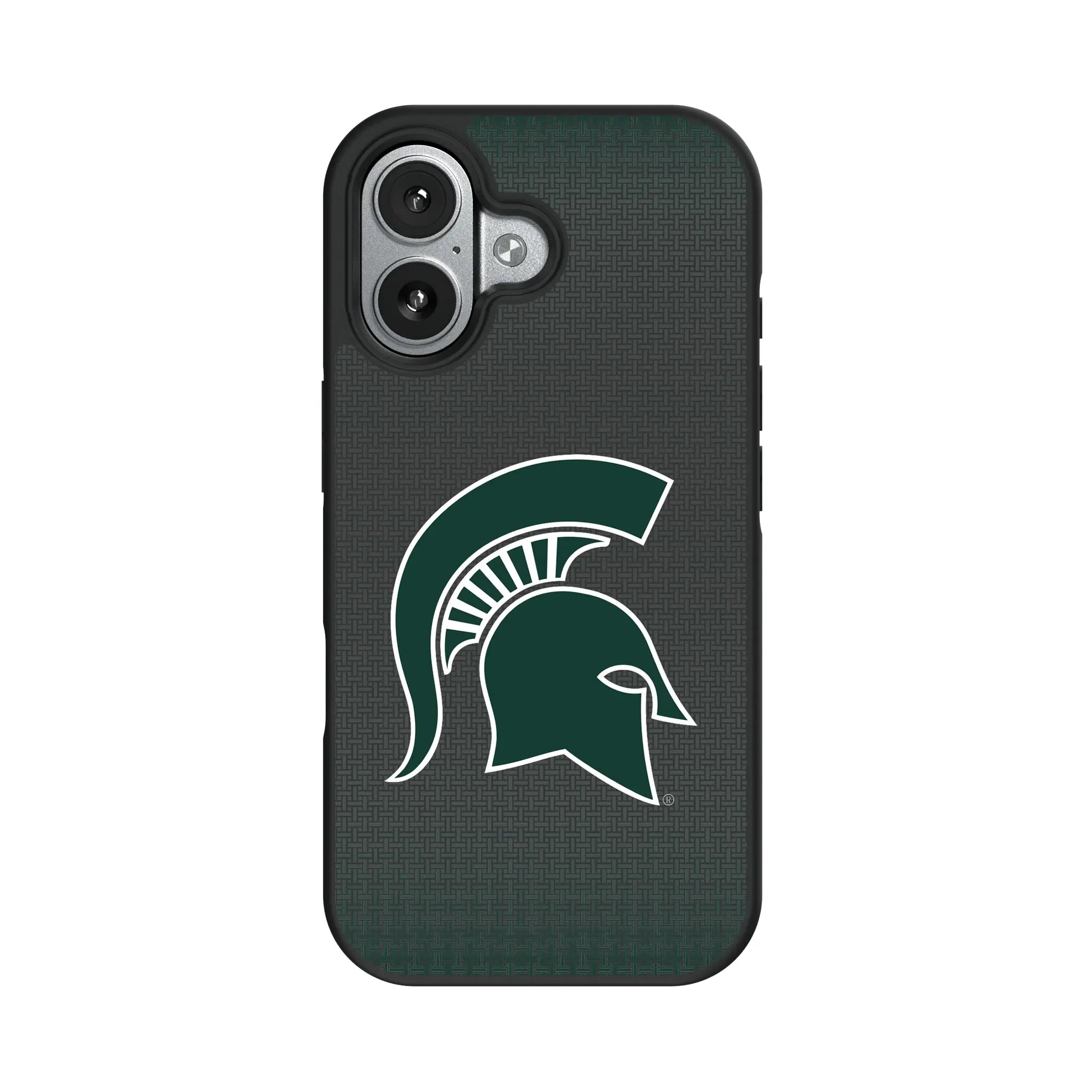Michigan State University Spartans Linen iPhone Bump Phone Case for Apple iPhone#Device_iPhone 17