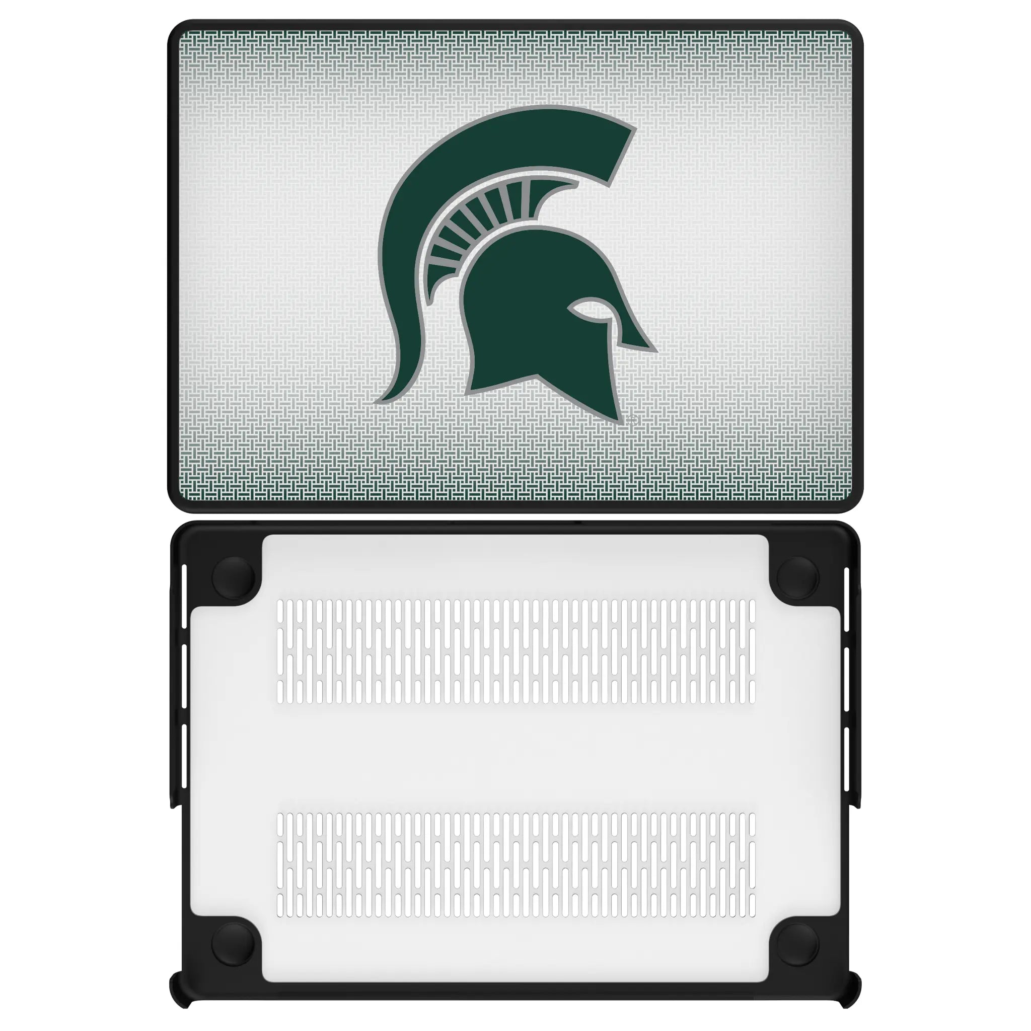 Michigan State University Spartans Linen MacBook Laptop Case for Apple MacBook