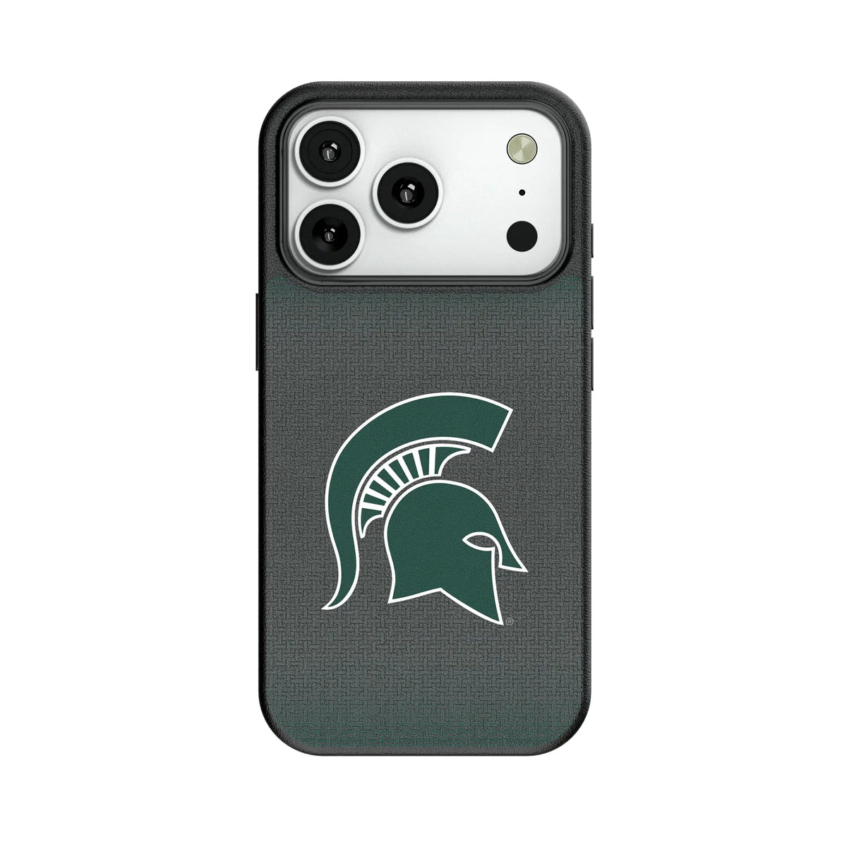 Michigan State University Spartans Linen MagSafe Compatible Phone Case for Apple iPhone
