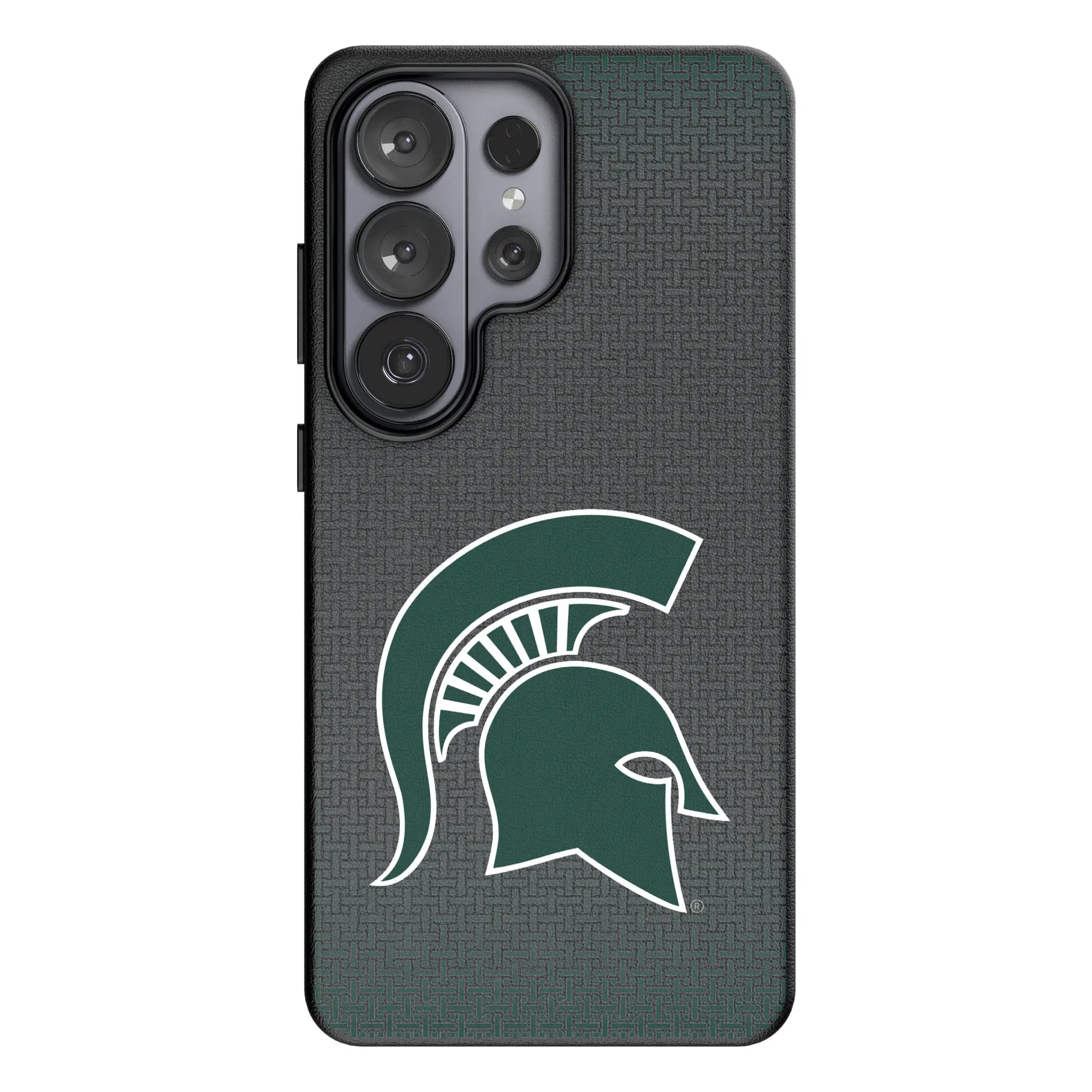 Michigan State University Spartans Linen Galaxy MagSafe Compatible Phone Case for Samsung Galaxy#Device_Galaxy S26 Ultra