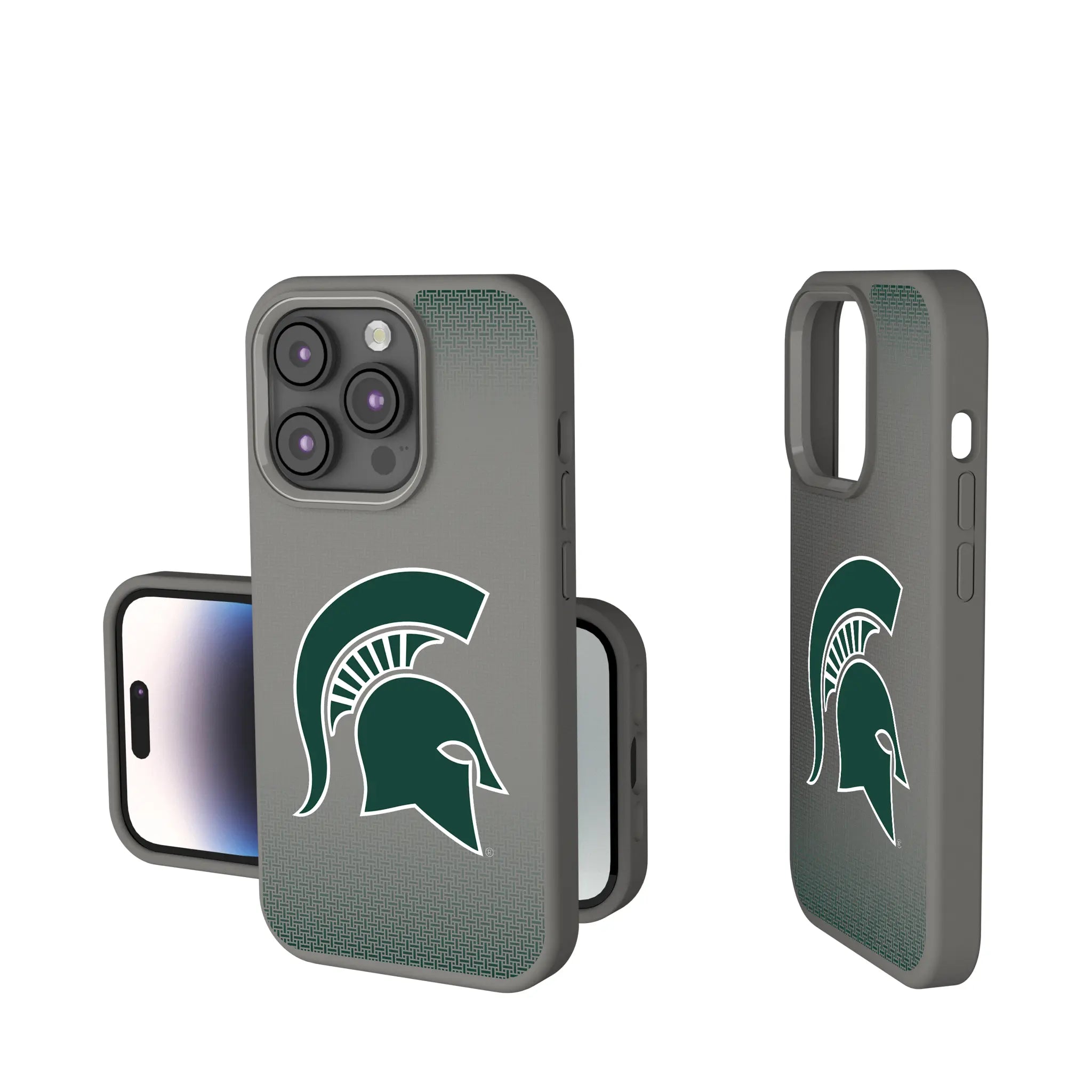 Michigan State University Spartans Linen iPhone Soft Touch Phone Case for Apple iPhone