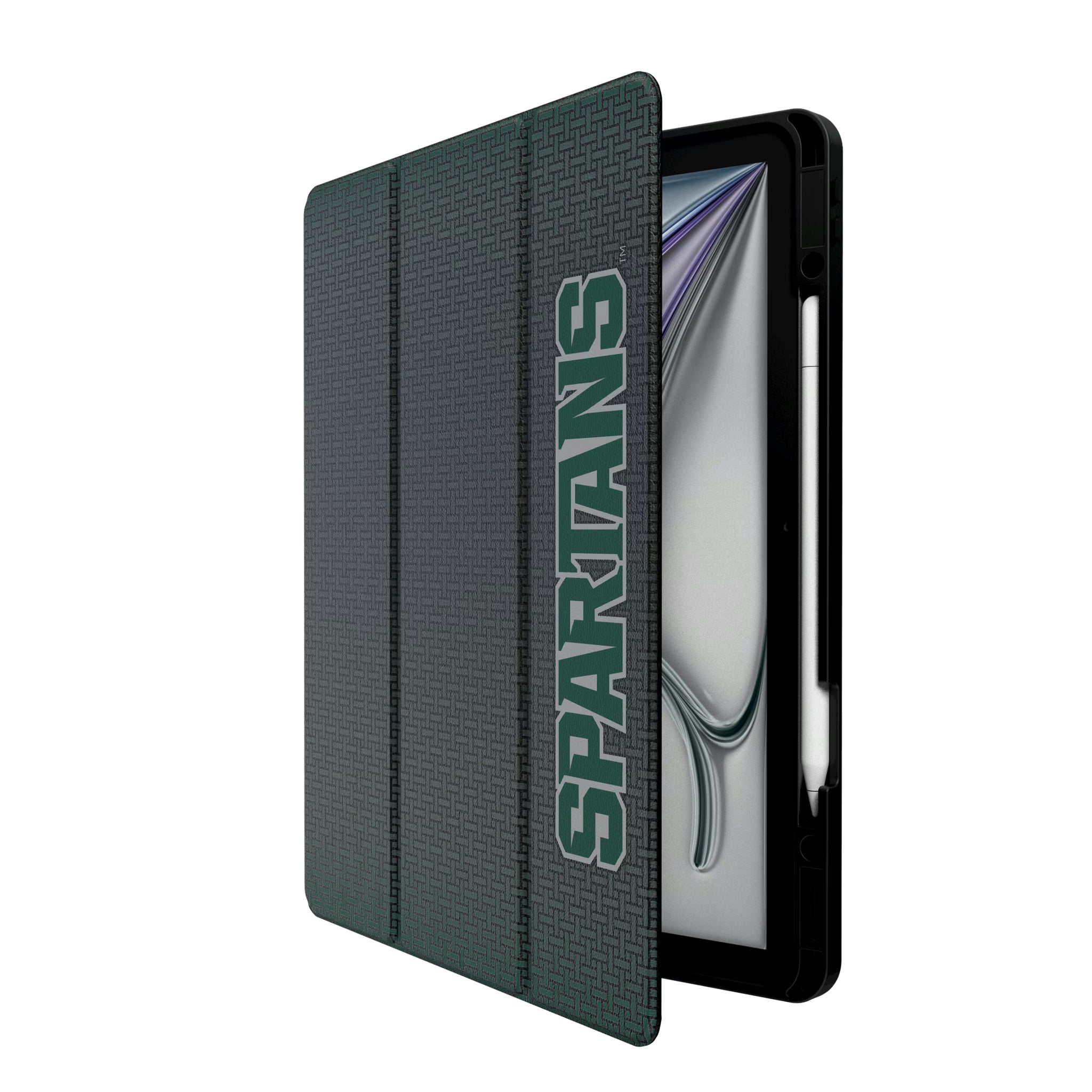 Michigan State University Spartans Linen iPad Tablet Case for Apple iPad