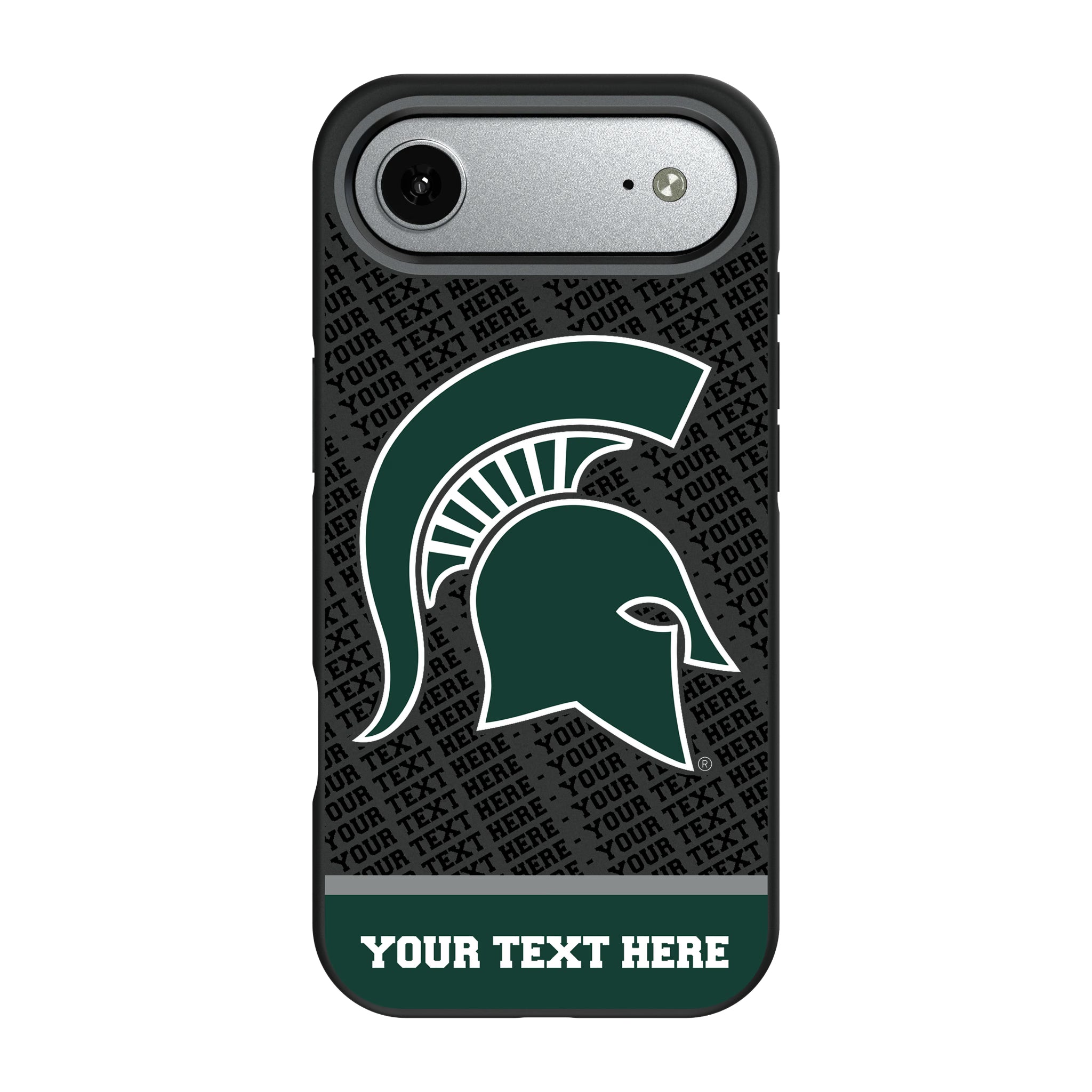 Michigan State University Spartans Personalized EndZone Plus iPhone Bump Phone Case for Apple iPhone#Device_iPhone Air