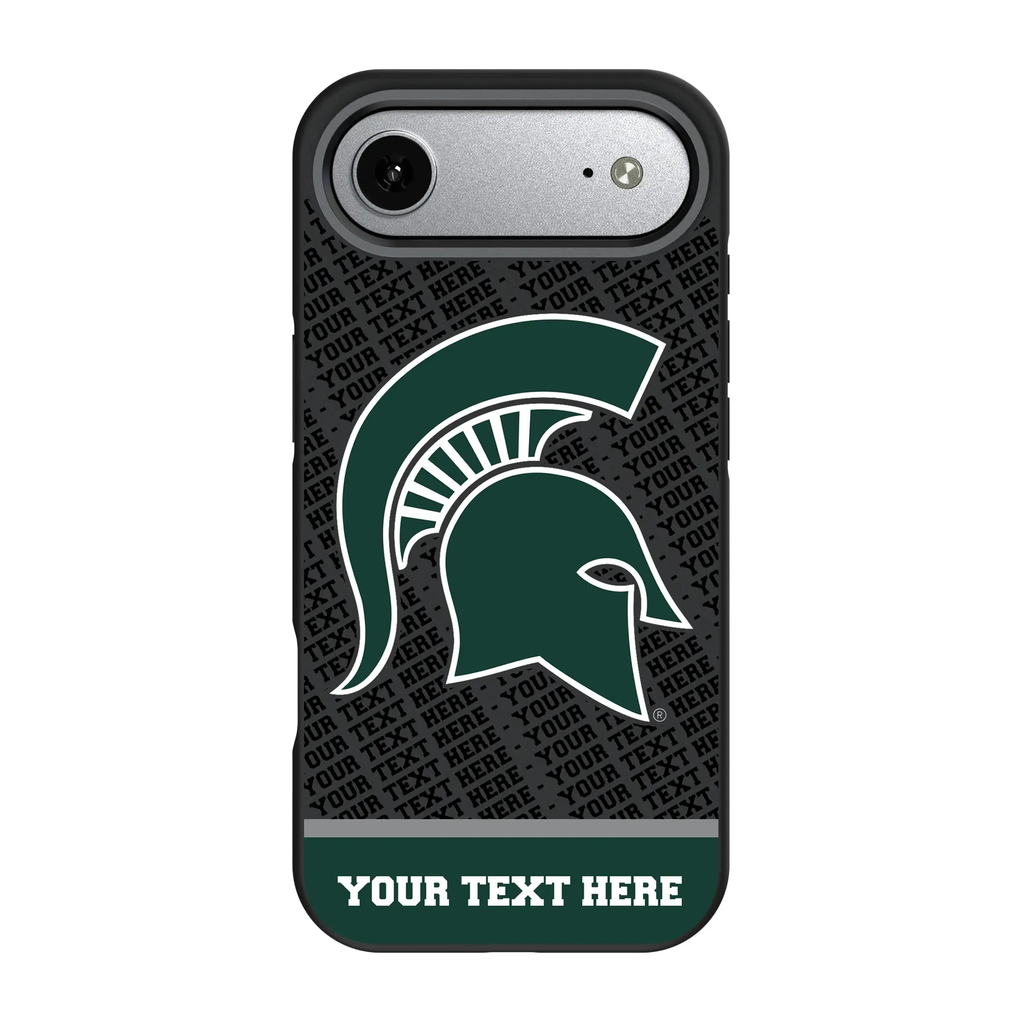 Michigan State University Spartans Personalized EndZone Plus iPhone Bump Phone Case for Apple iPhone#Device_iPhone Air