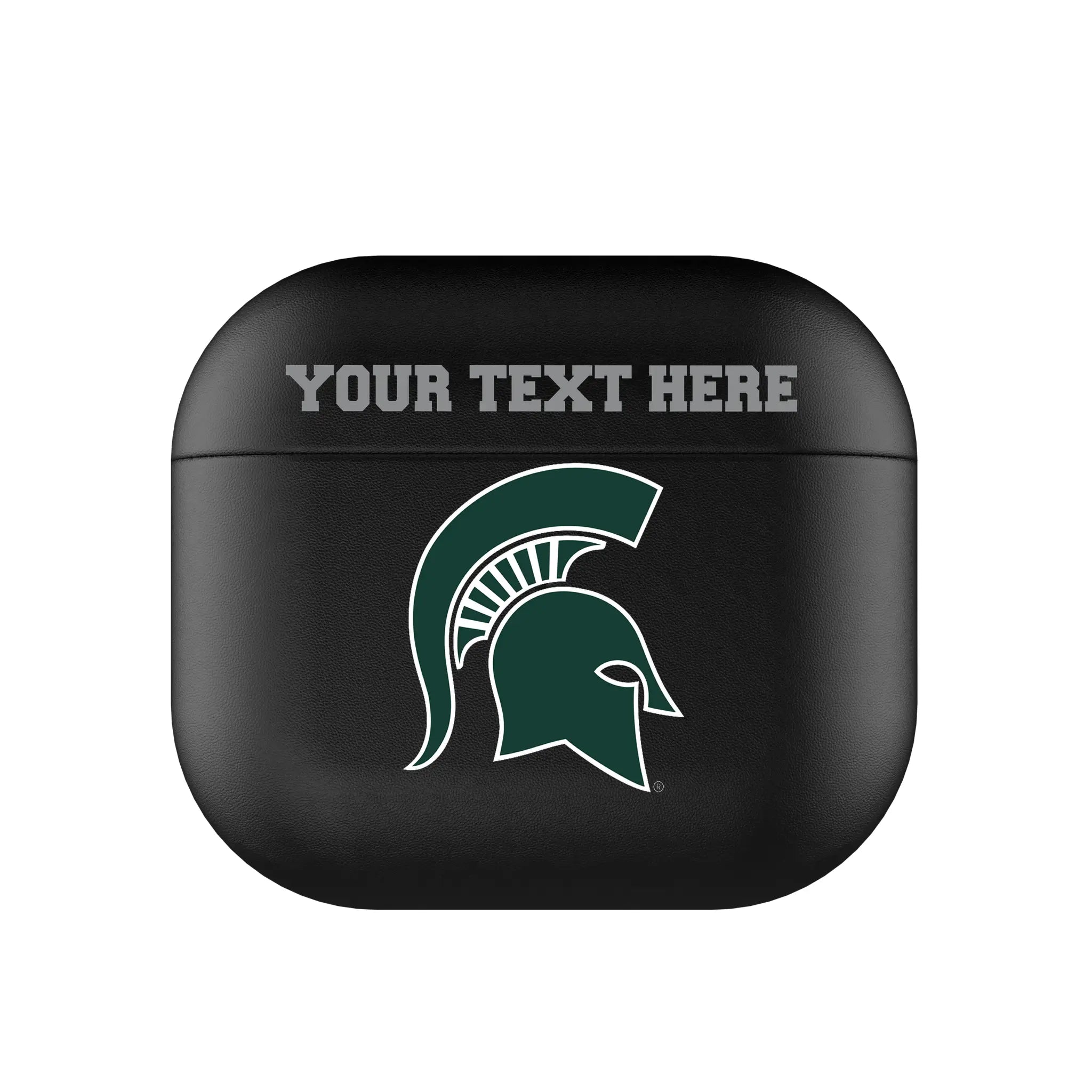 Michigan State University Spartans Personalized Insignia AirPods AirPod Case Cover#Device_AirPods 3rd Gen