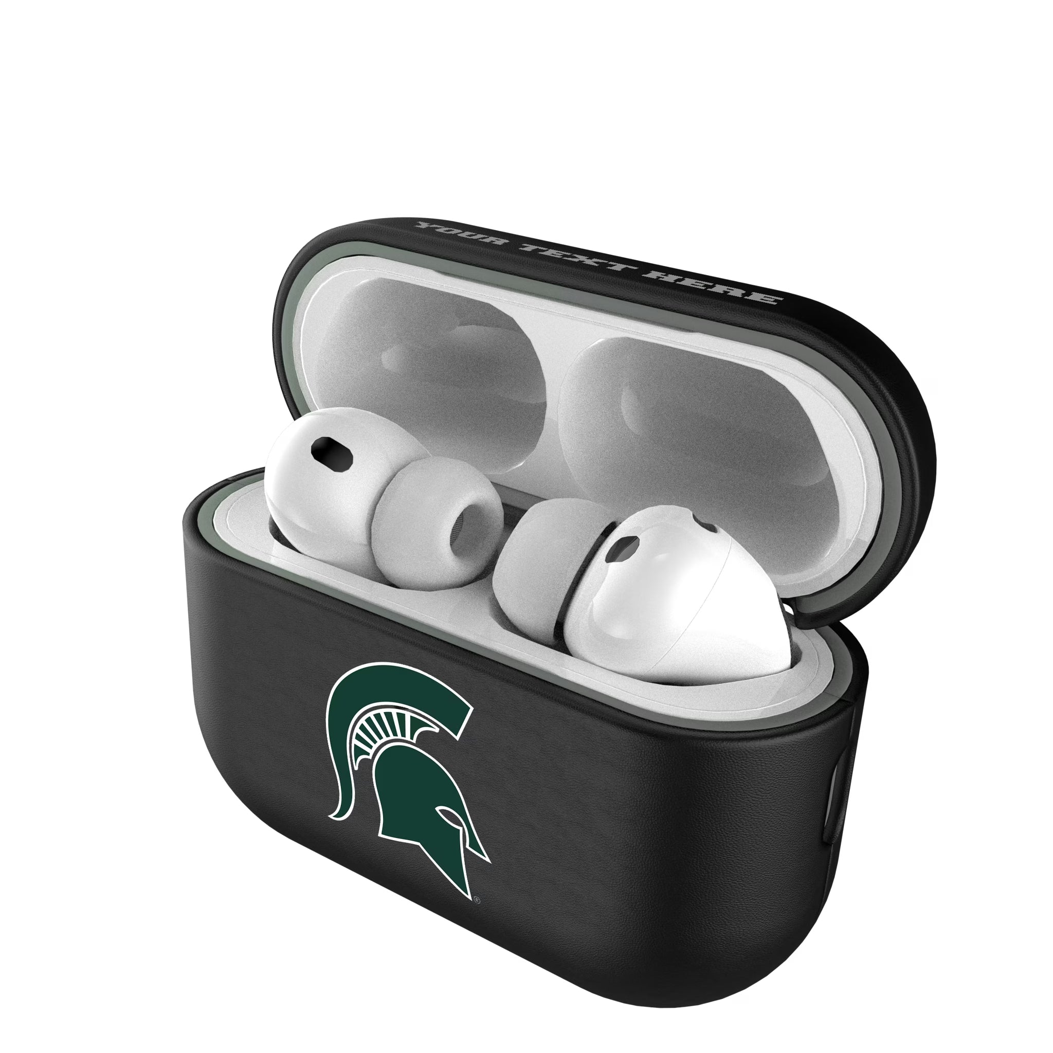Michigan State University Spartans Personalized Insignia AirPods AirPod Case Cover#Device_AirPods Pro 3