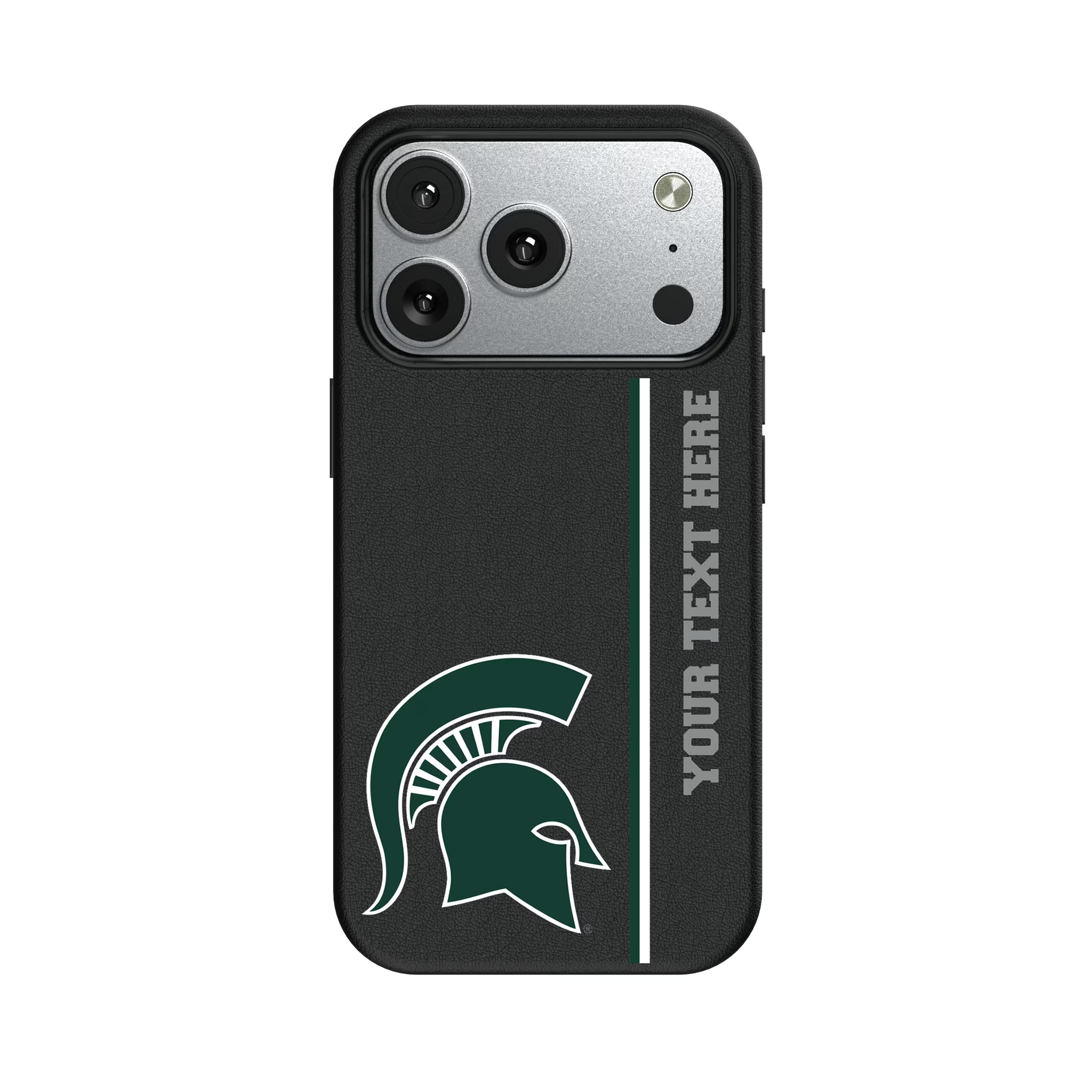 Michigan State University Spartans Personalized Sidebard iPhone MagSafe Compatible Phone Case for Apple iPhone#Device_iPhone 17 Pro