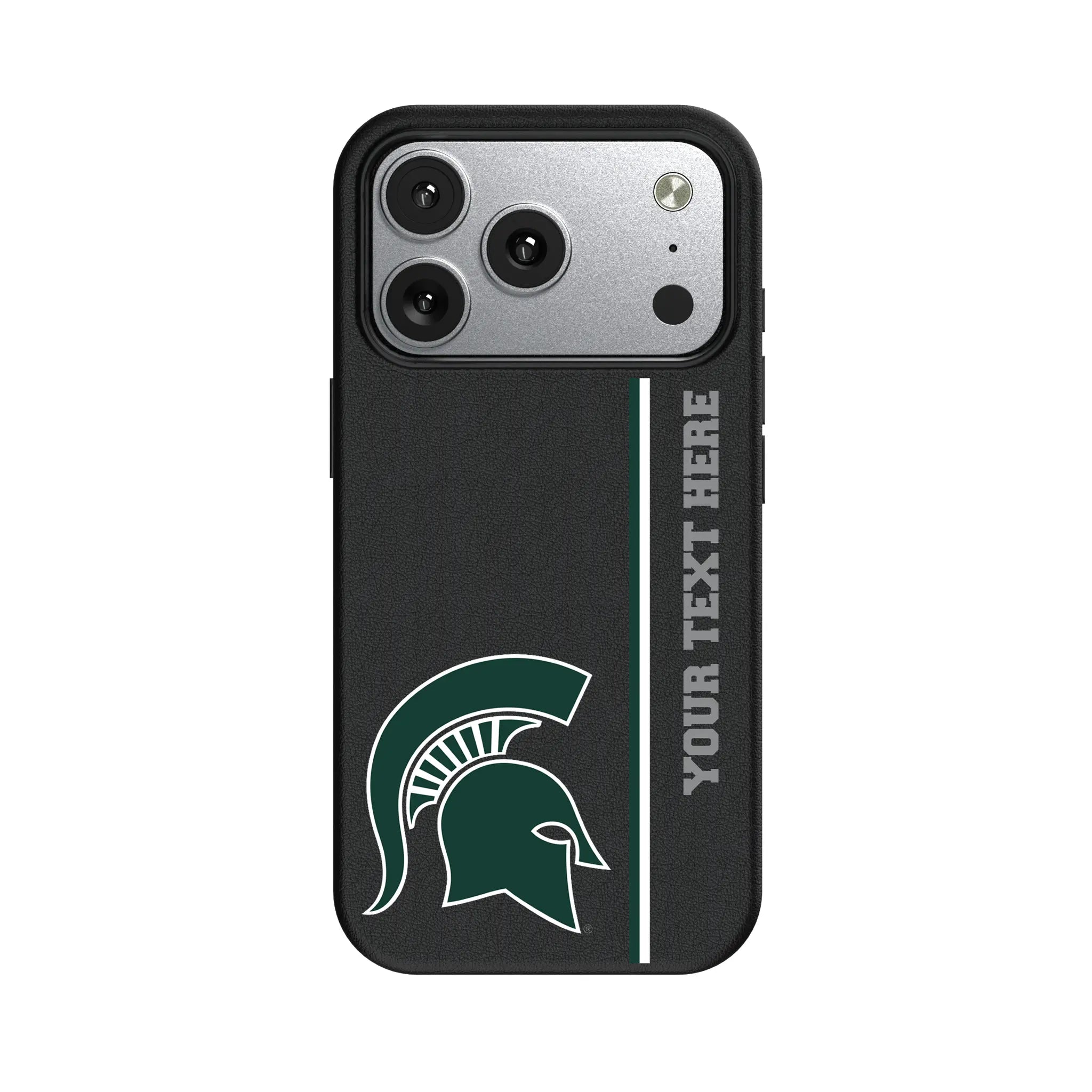 Michigan State University Spartans Personalized Sidebard iPhone MagSafe Compatible Phone Case for Apple iPhone#Device_iPhone 17 Pro