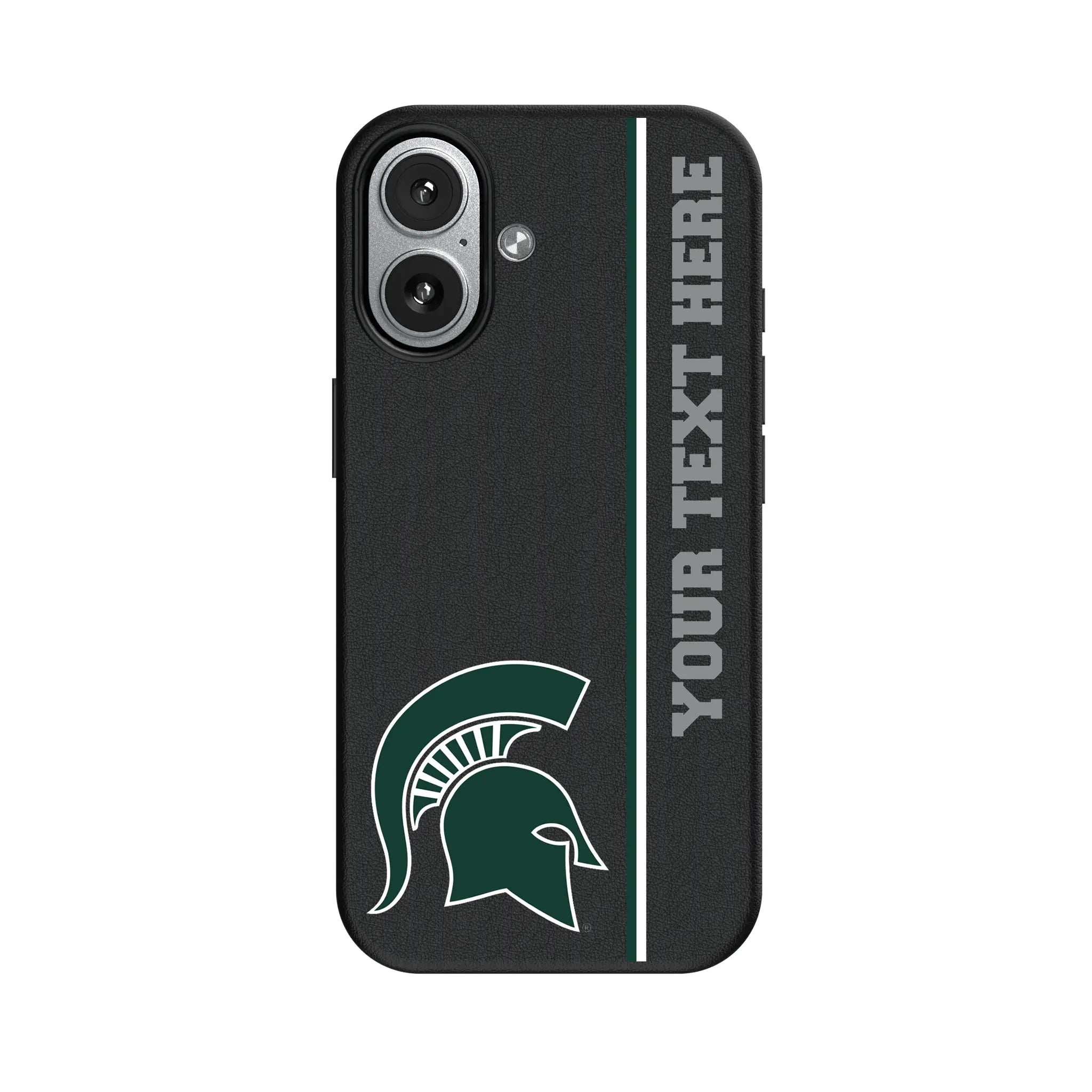 Michigan State University Spartans Personalized Sidebard iPhone MagSafe Compatible Phone Case for Apple iPhone#Device_iPhone 17