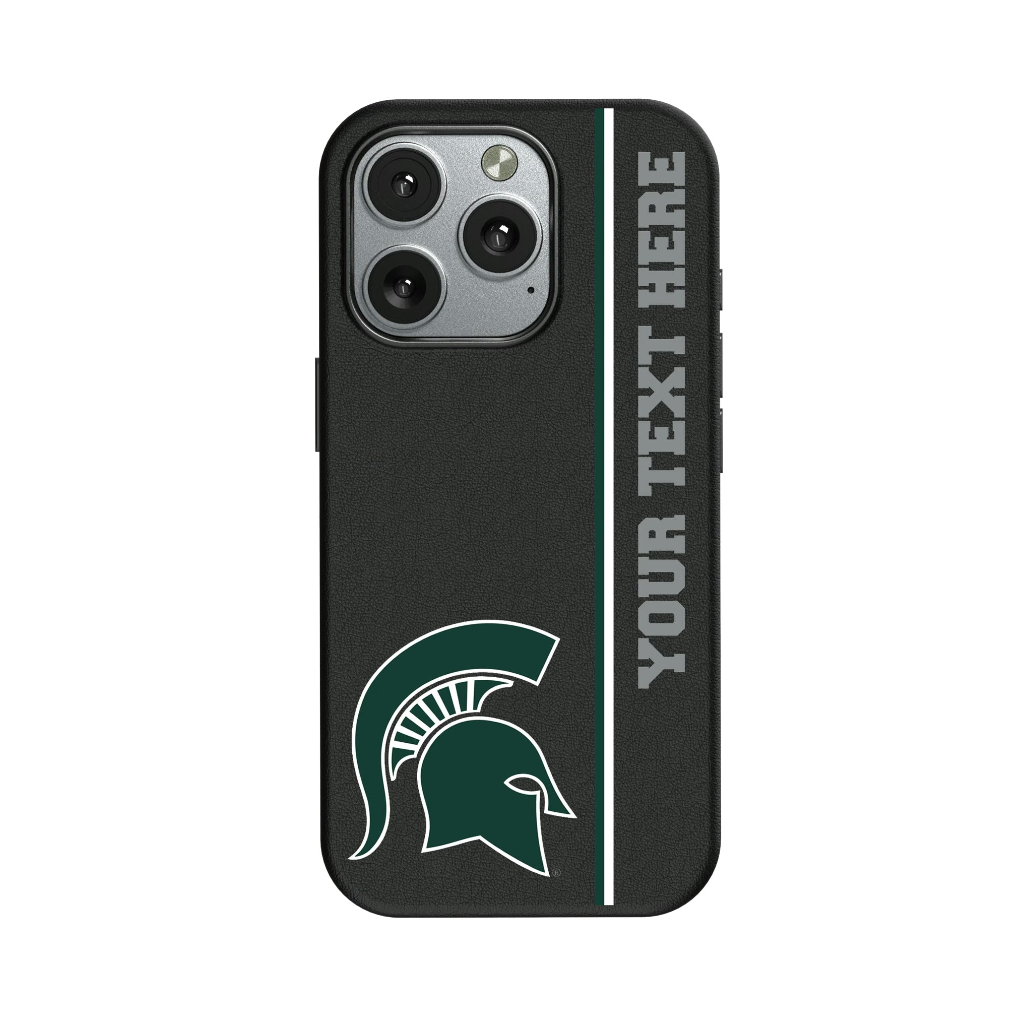Michigan State University Spartans Personalized Sidebard iPhone MagSafe Compatible Phone Case for Apple iPhone