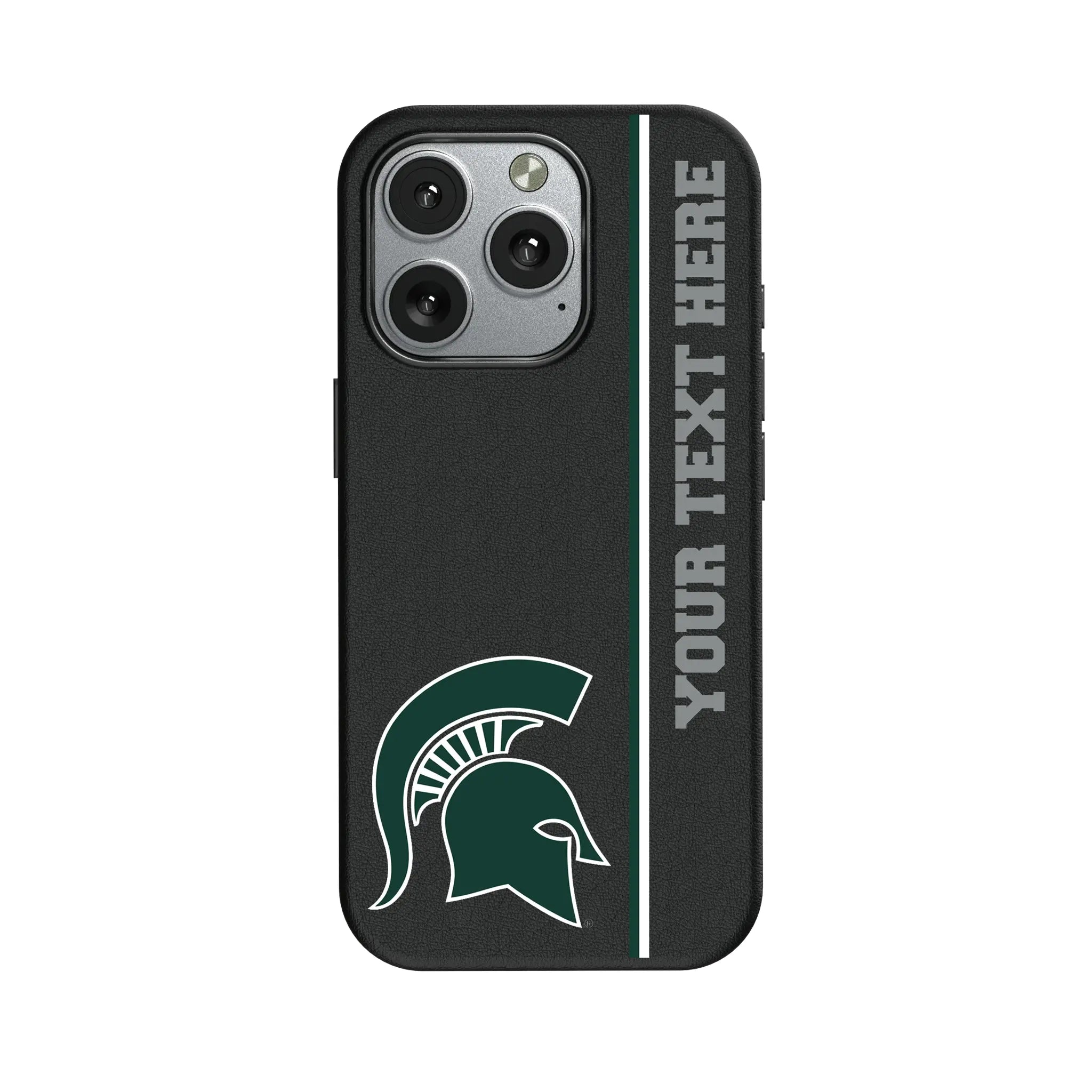 Michigan State University Spartans Personalized Sidebard iPhone MagSafe Compatible Phone Case for Apple iPhone