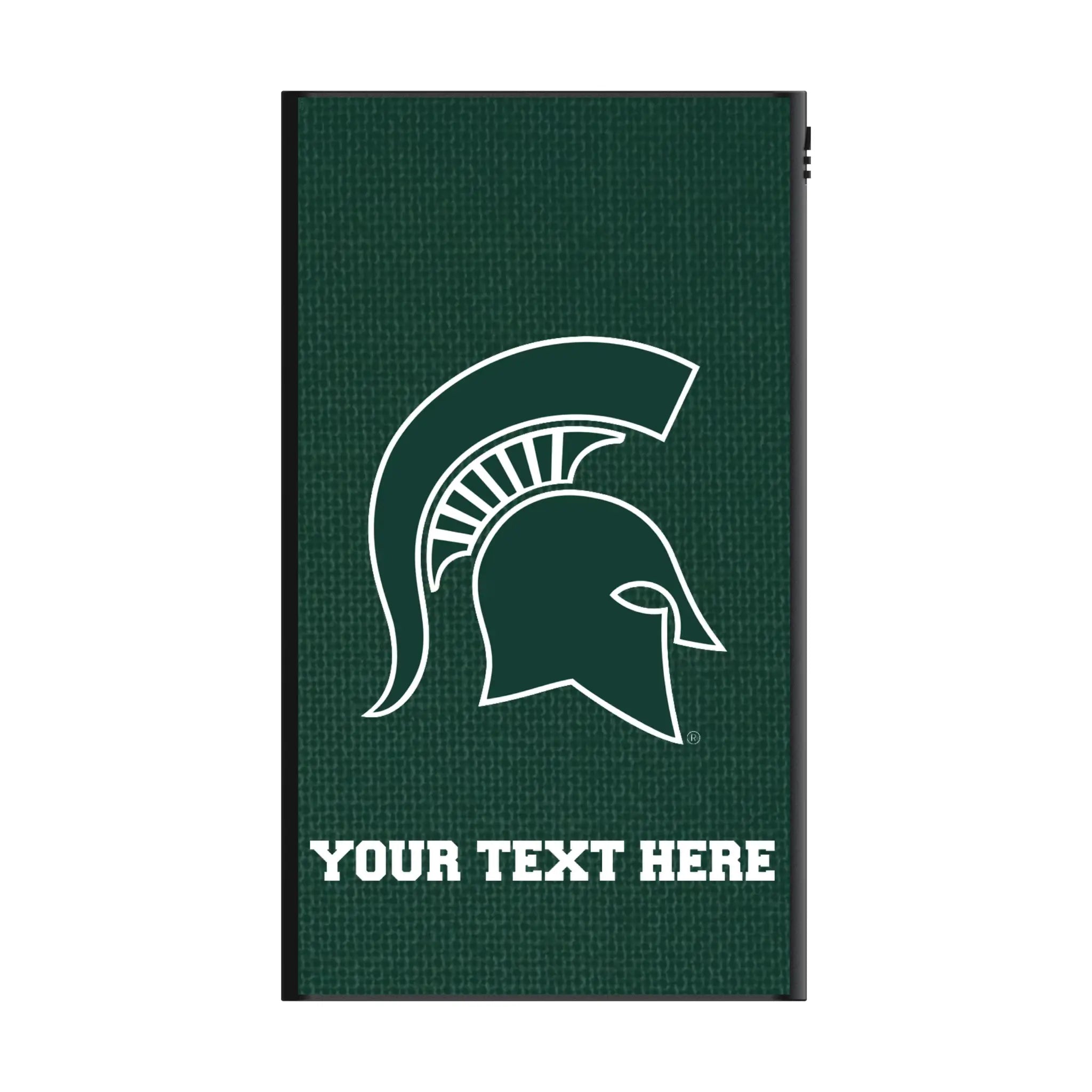 Michigan State University Spartans Personalized Solid 5000mAh Flat Power Bank