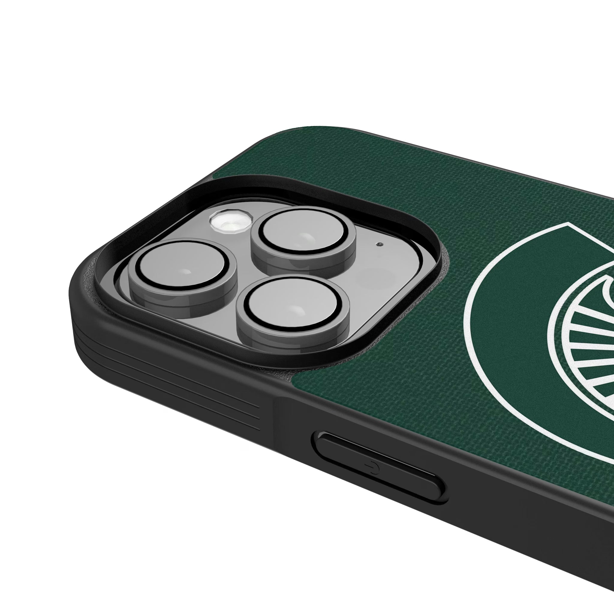 Michigan State University Spartans Personalized Stripe iPhone Bump Phone Case for Apple iPhone - Detail