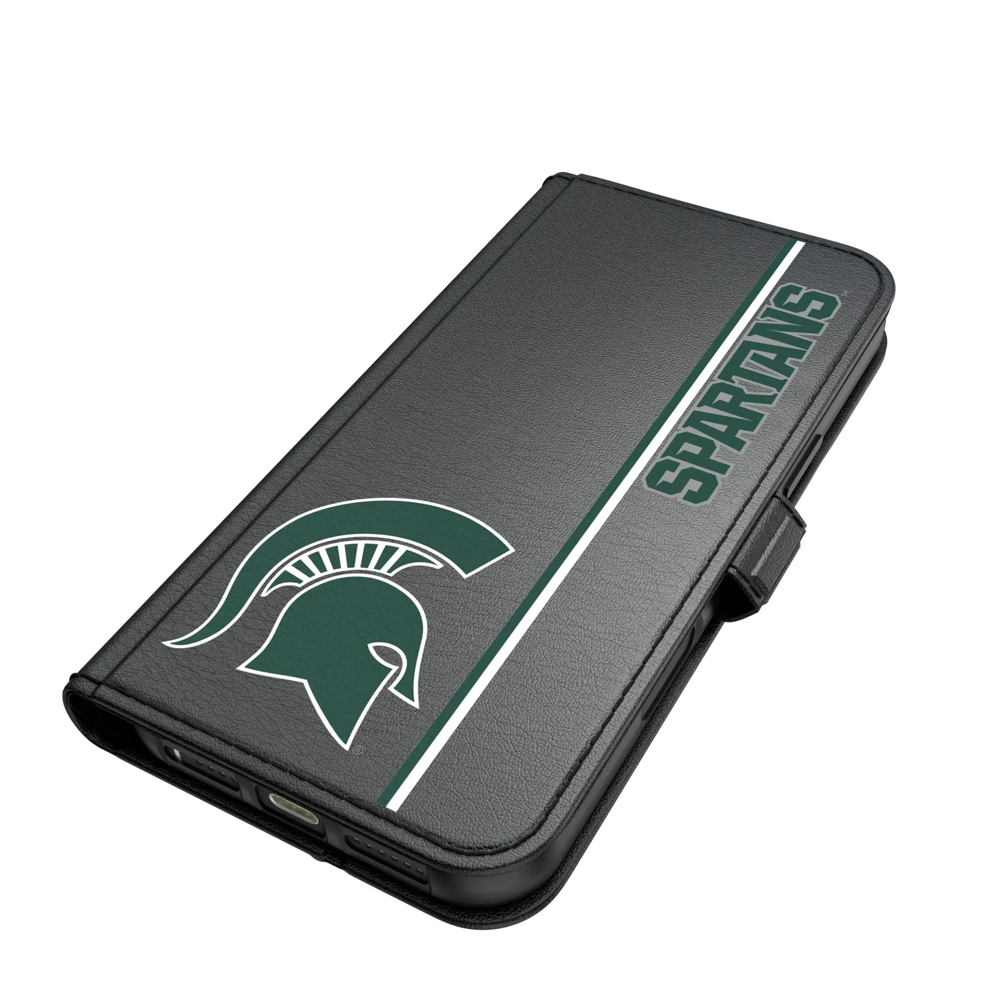 Michigan State University Spartans Sidebar iPhone Folio Phone Case for Apple iPhone#Device_iPhone 17 Pro Max