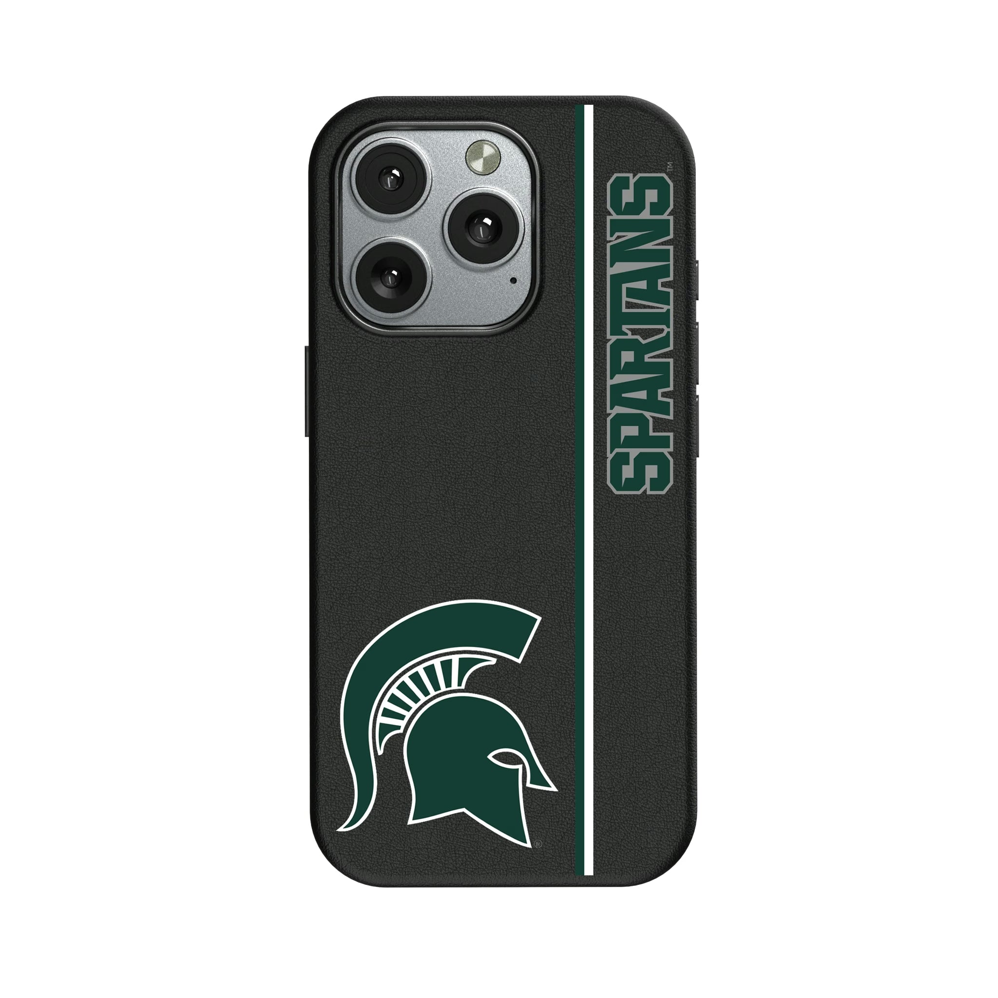 Michigan State University Spartans Sidebar iPhone MagSafe Compatible Phone Case for Apple iPhone