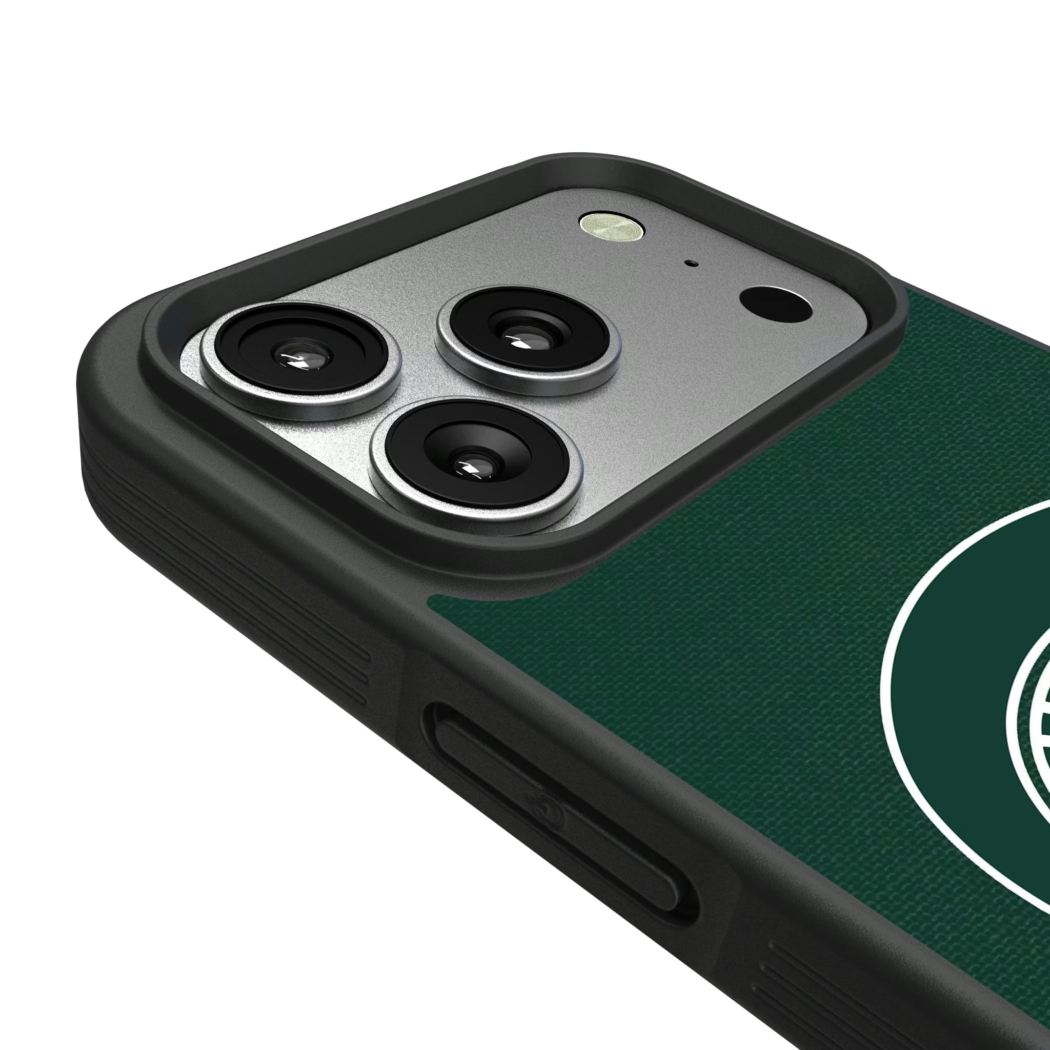 Michigan State University Spartans Solid iPhone Bump Phone Case for Apple iPhone - Detail#Device_iPhone 17 Pro