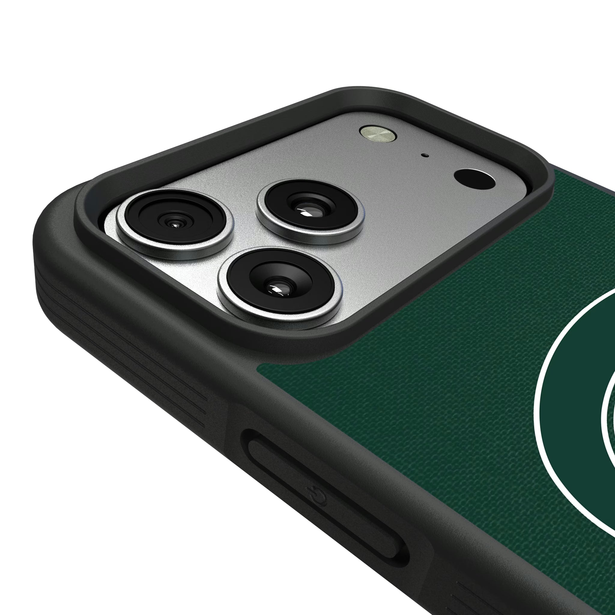 Michigan State University Spartans Solid iPhone Bump Phone Case for Apple iPhone - Detail#Device_iPhone 17 Pro Max