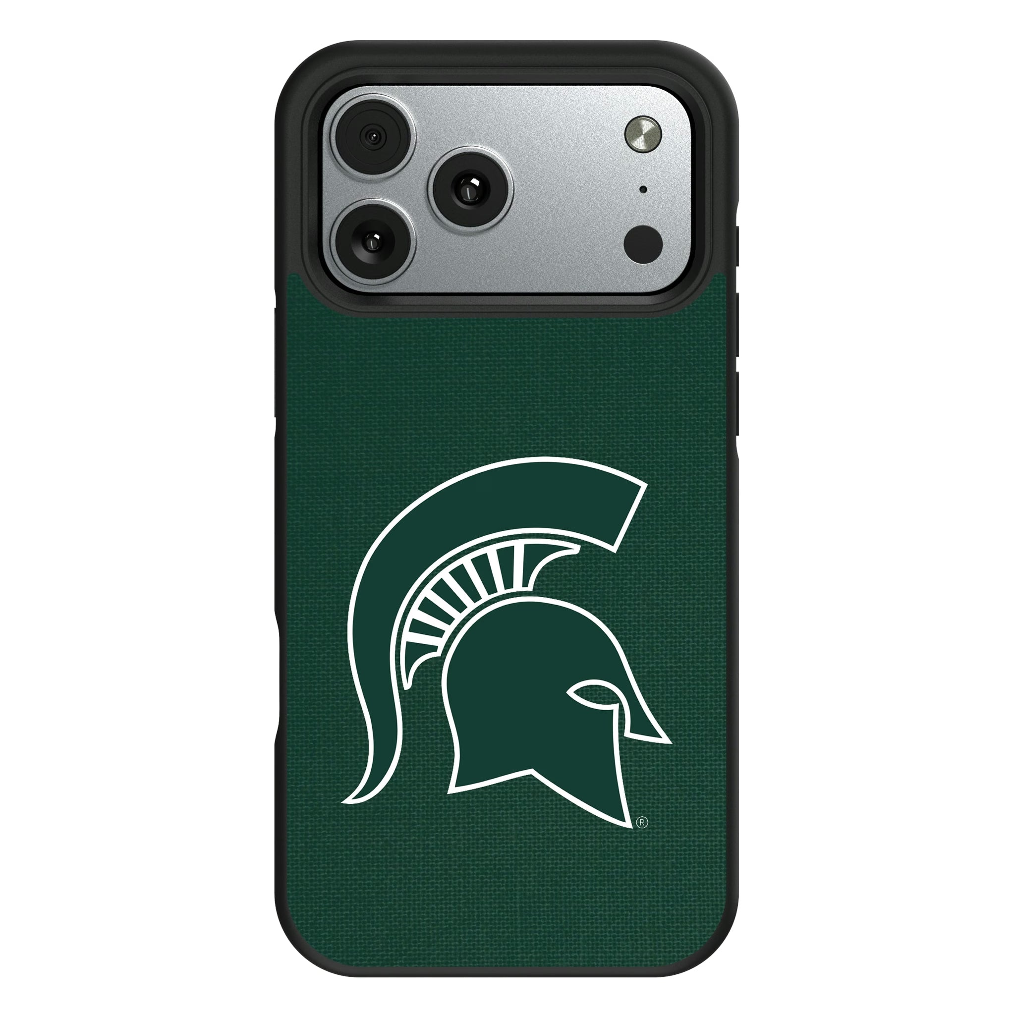 Michigan State University Spartans Solid iPhone Bump Phone Case for Apple iPhone#Device_iPhone 17 Pro Max