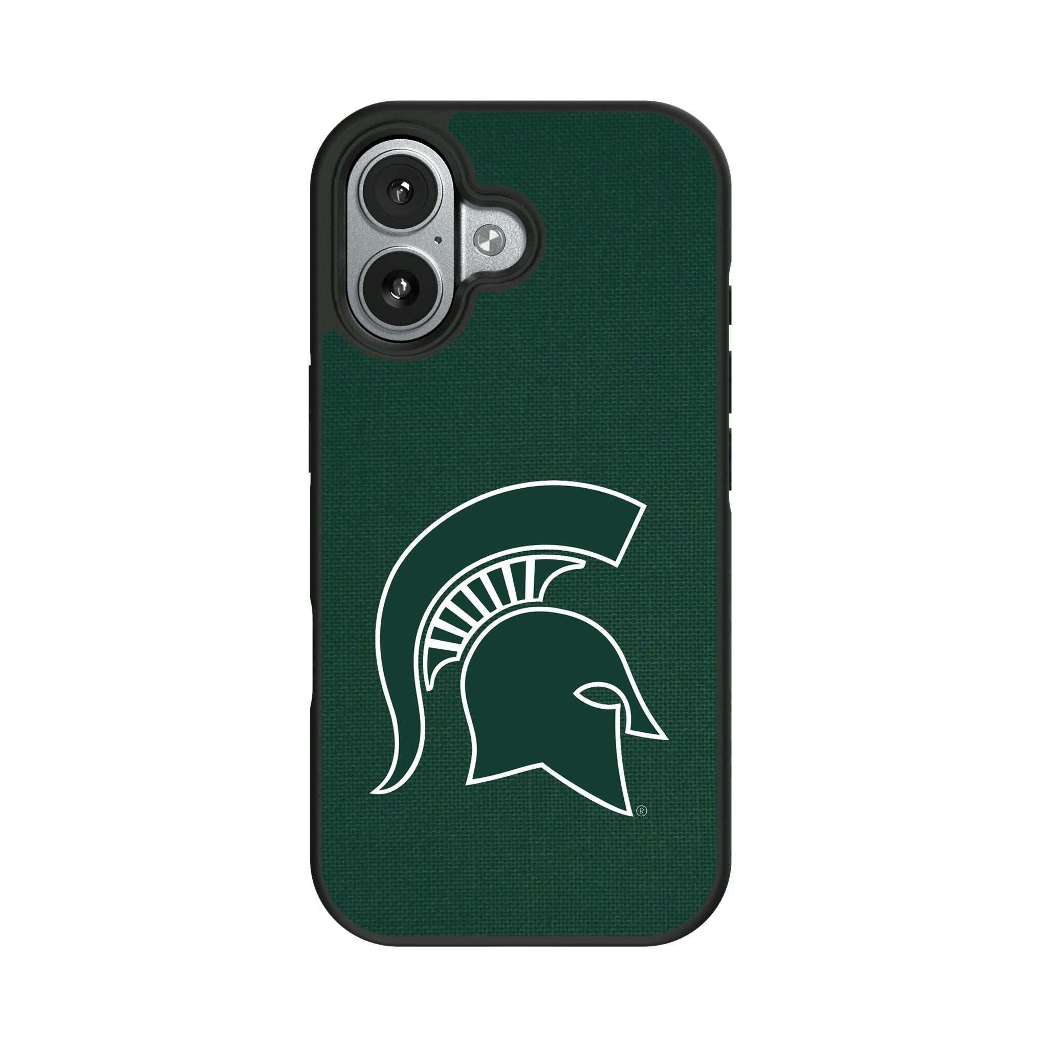 Michigan State University Spartans Solid iPhone Bump Phone Case for Apple iPhone#Device_iPhone 17