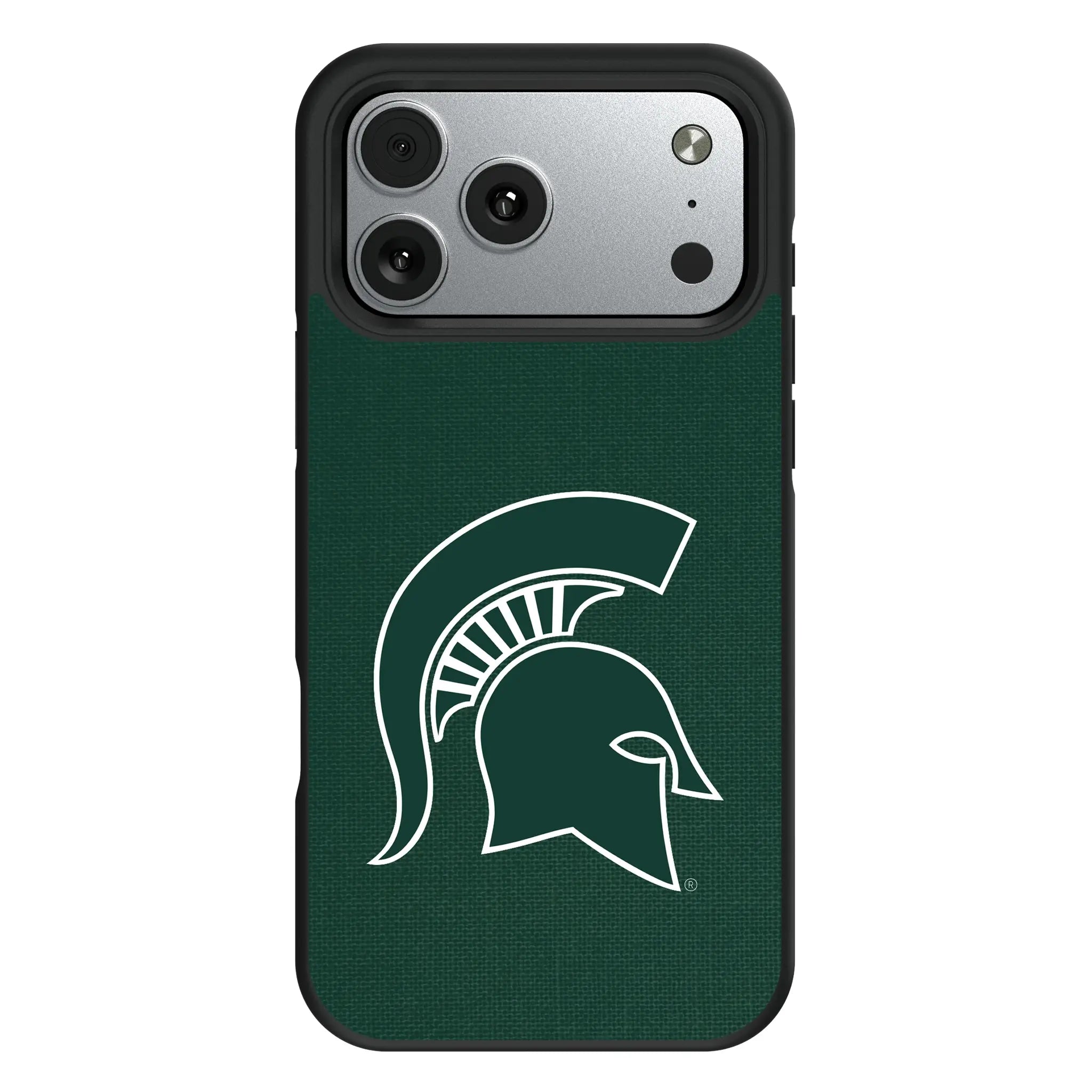 Michigan State University Spartans Solid iPhone Bump Phone Case for Apple iPhone#Device_iPhone 17 Pro Max