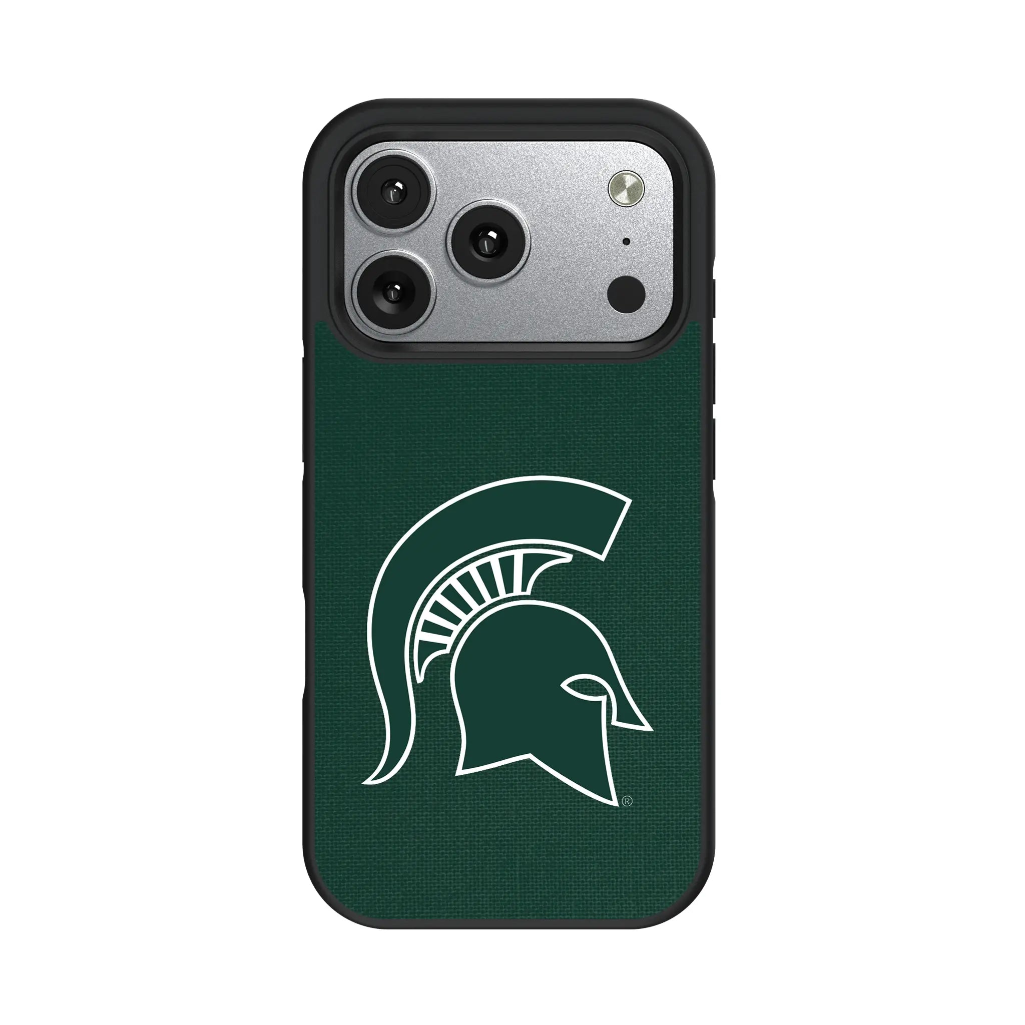 Michigan State University Spartans Solid iPhone Bump Phone Case for Apple iPhone#Device_iPhone 17 Pro