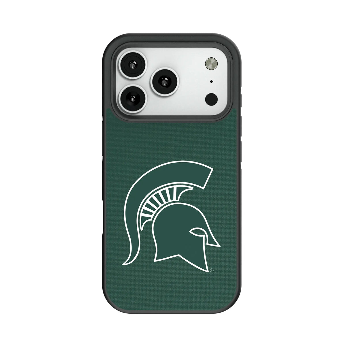 Michigan State University Spartans Solid Bump Phone Case for Apple iPhone